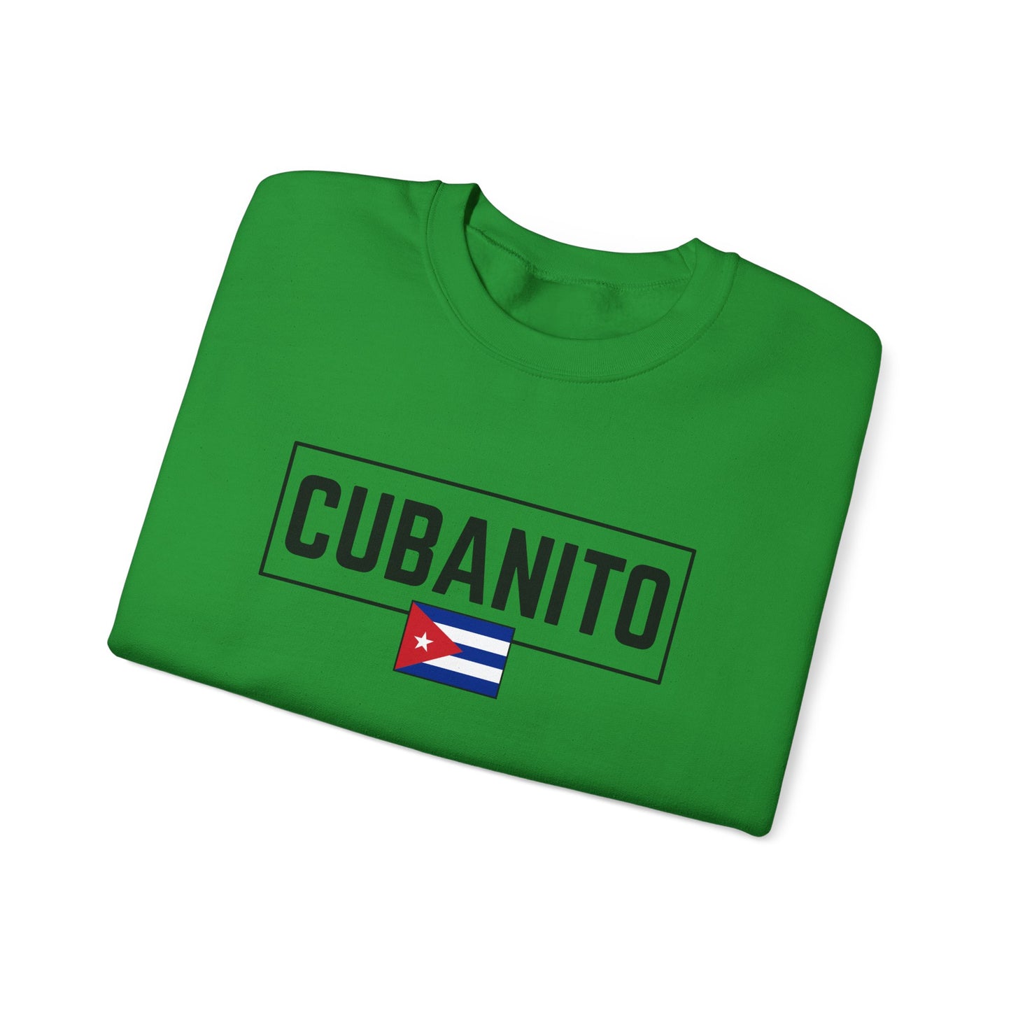 CUBANITO Sweatshirt – Cuban Flag Sweatshirt for Men, Latino Pride Sweatshirt, Cuba Heritage Top, Cuban Culture Graphic Sweatshirt