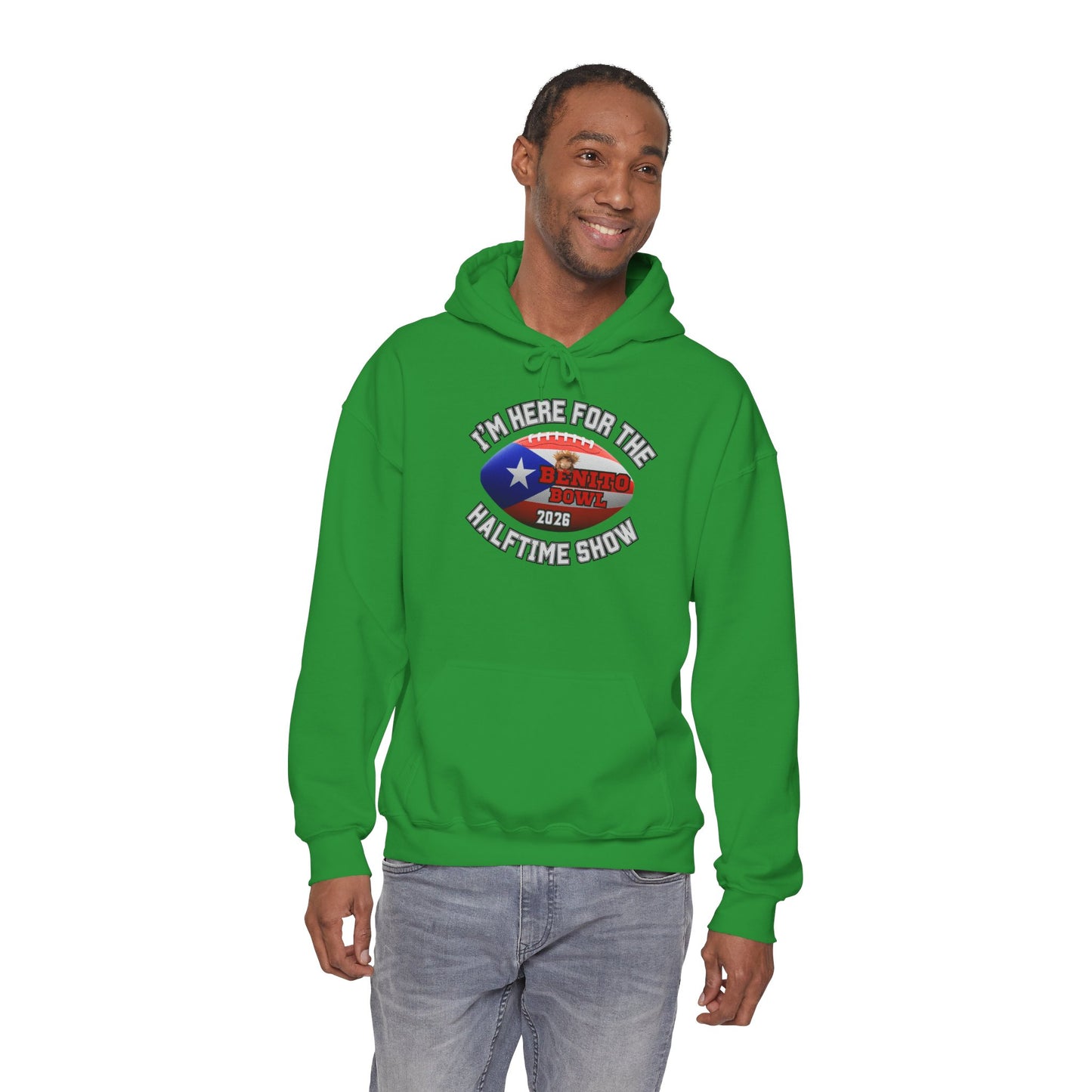 Benito Bowl Halftime Shirt 2026 Hoodie, Benito Bowl Hooded Sweatshirt, Football Fan Gift, Puerto Rico Heritage Hoodie, Boriqua Pride Gift