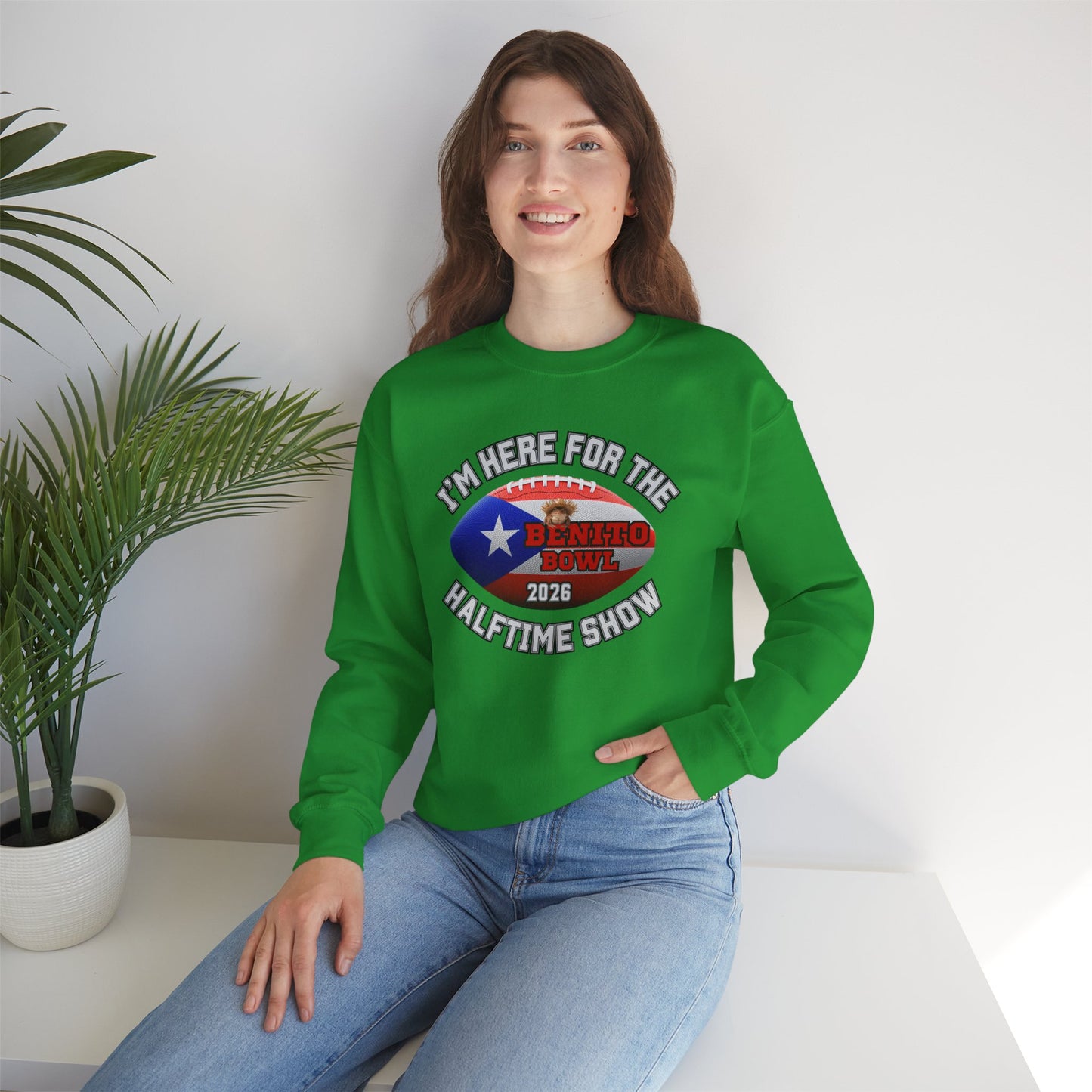 Benito Bowl Halftime 2026 Sweatshirt, Benito Bowl Shirt, Football Fan Gift, Puerto Rico Heritage Sweatshirt, Boriqua Pride Gift