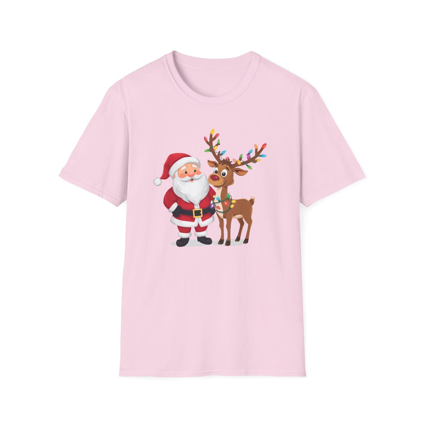 Santa and Rudolph Shirt, Family Christmas Shirts, Christmas T Shirt, Holiday Shirt, Cute Xmas Shirt for the family, Holiday Gift