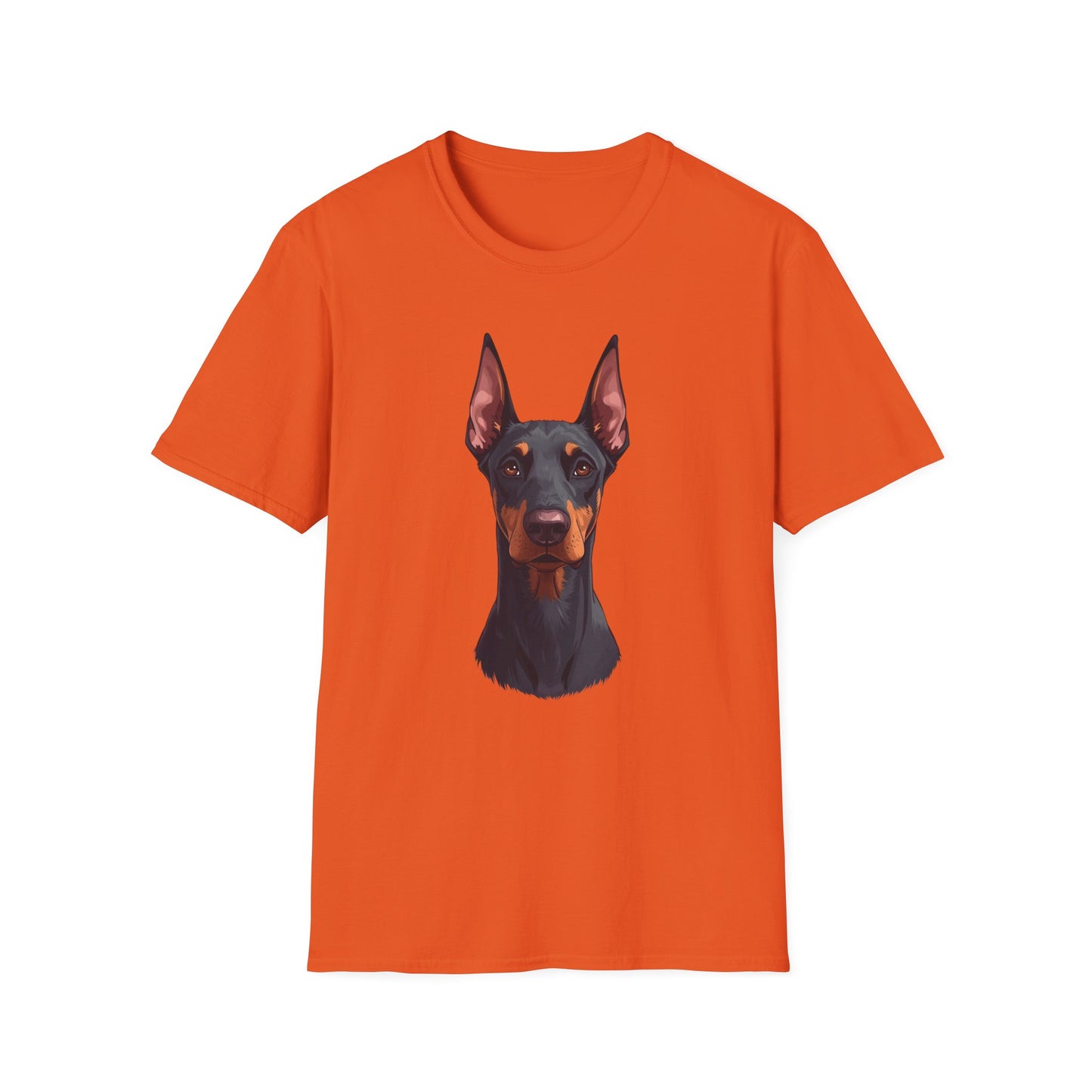 Doberman Dog Portrait Shirt – Doberman Dog Lover Gift, Cute Dog Mom Tee, Dog Dad Shirt, Pet Breed Apparel