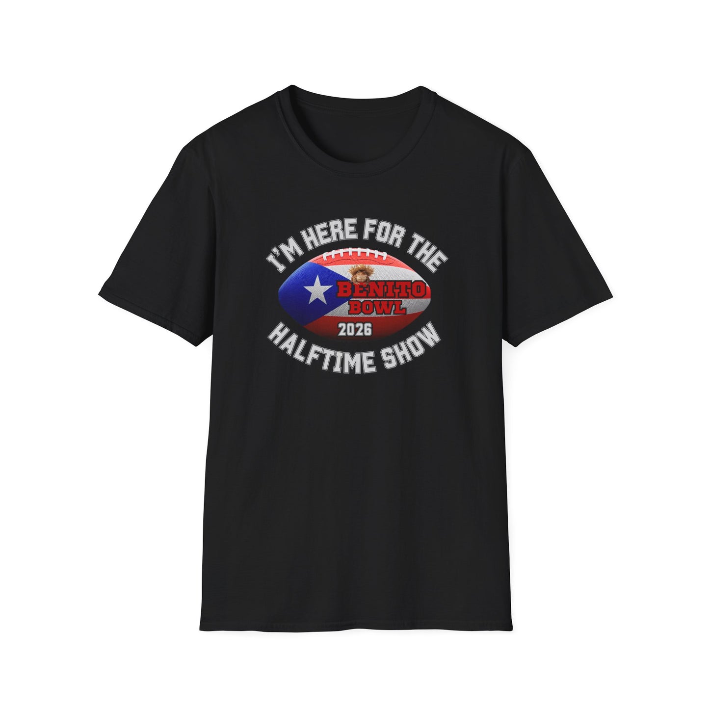 Benito Bowl Halftime Shirt 2026 T-Shirt, Benito Bowl Shirt, Football Fan Gift, Benito Tee, Puerto Rico Heritage Tee, Boriqua Pride Gift