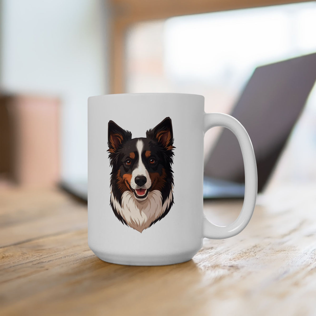 Border Collie Coffee Mug, Collie Dog Mug, Dog Lover Mug, Pet Parent Gift, Border Collie Mom Dad Cup 11oz or 15oz, Dog Lover Gift