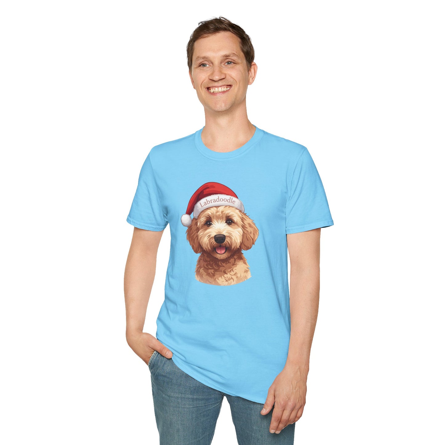 Labradoodle Dog Portrait Shirt – Labradoodle Dog Lover Gift, Cute Dog Mom Tee, Dog Dad Shirt, Pet Breed Apparel