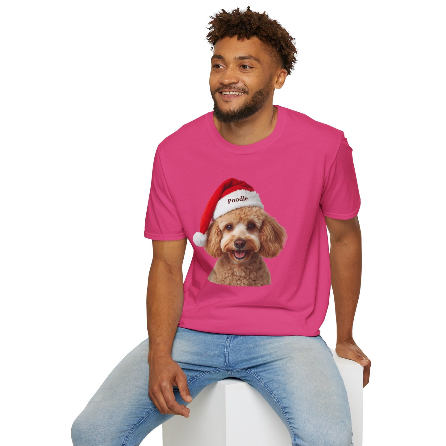 Poodle Dog Portrait Shirt – Poodle Dog Lover Gift, Cute Dog Mom Tee, Dog Dad Shirt, Pet Breed Apparel