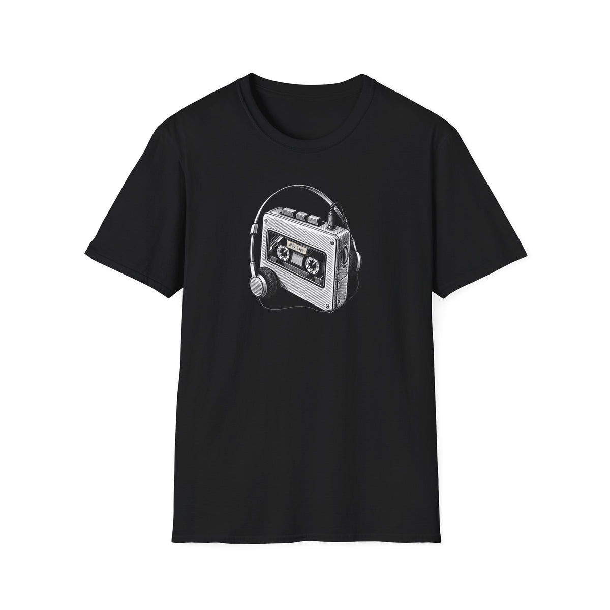 Cassette Tape Shirt, Retro Cassette Player T-Shirt, Mixtape Tee, Vintage Audio Shirt, Music Lover Gift