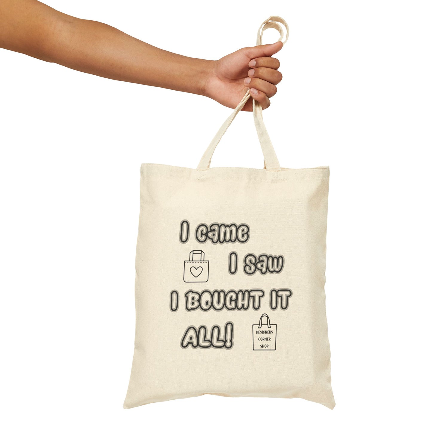 I came, I saw, I bought it all! Tote Bag, Funny Gifts for shoppers, Shopping Tote, Mother's Day Gift, Mom gift, Funny tote bag, Grandma Gift