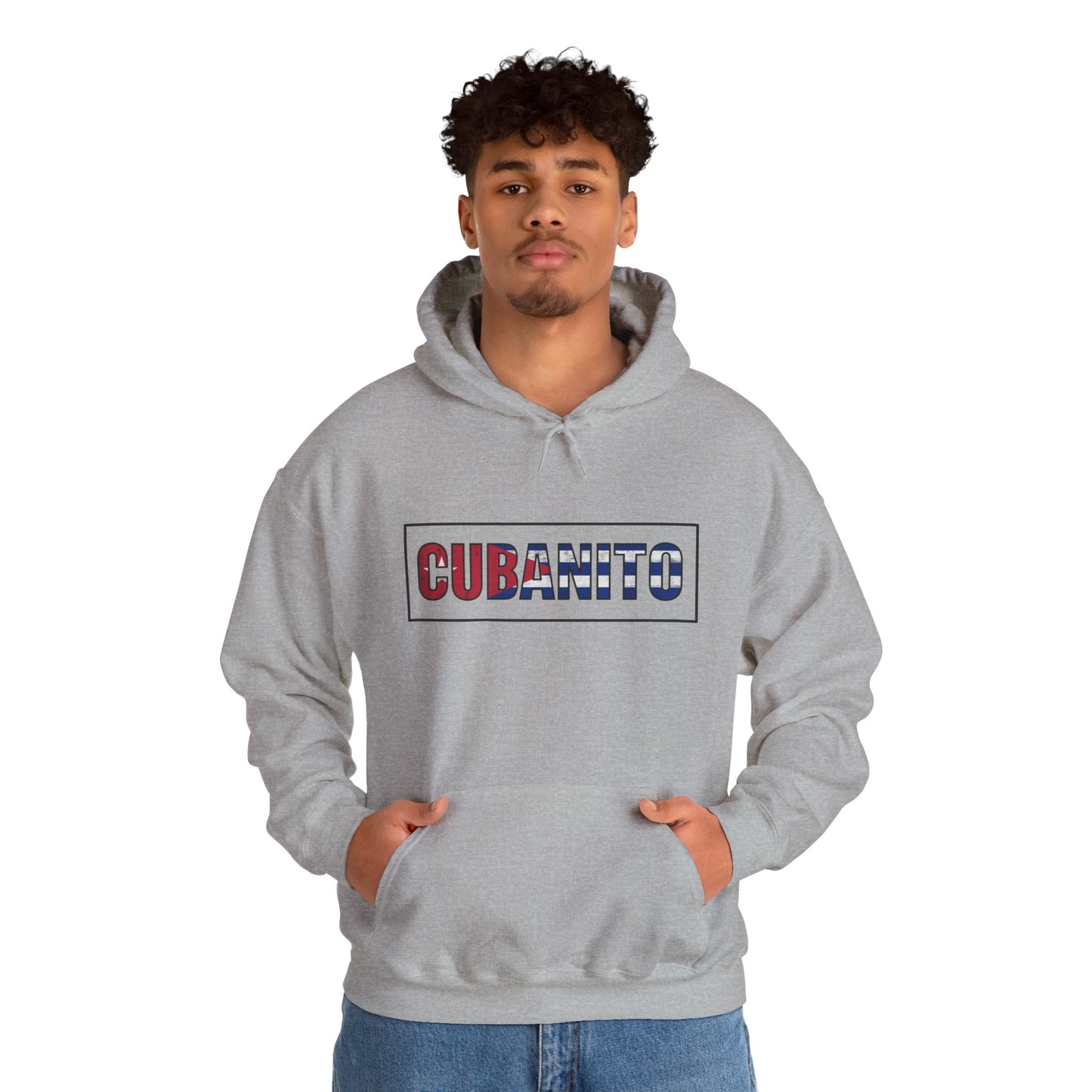 CUBANITO Hoodie – Cuban Flag Hoodie for Men, Latino Pride Hoodie, Cuba Heritage Top, Cuban Culture Graphic Hoodie