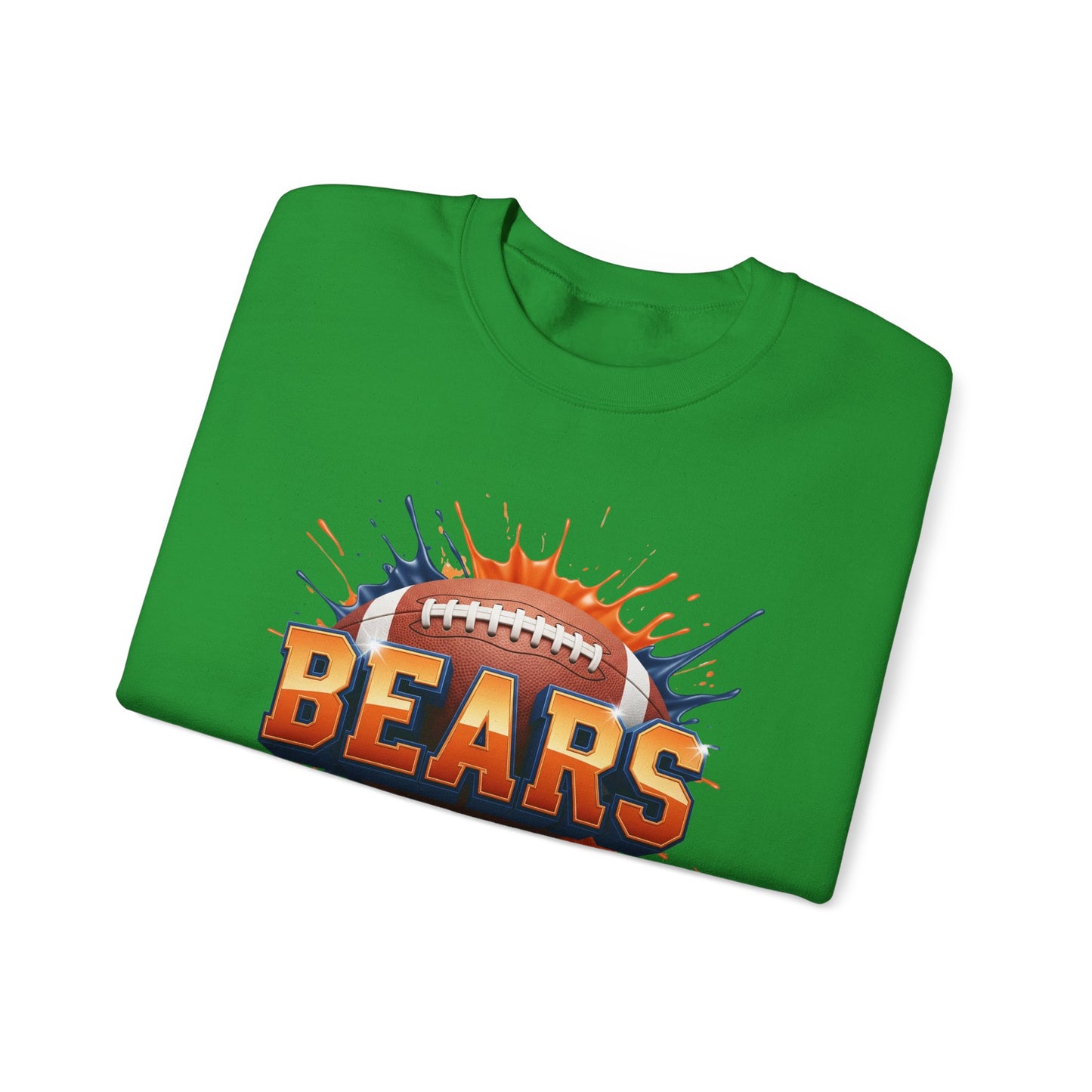 Chicago Football Sweatshirt, Chicago Team Sweatshirt, Football Gift for Chicago Fans, Game Day Sports Fan Football Apparel