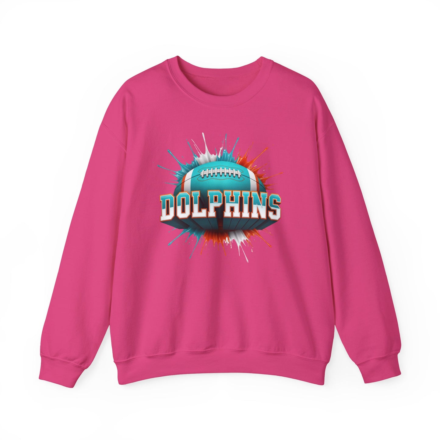 Miami Football Sweatshirt, Miami Team Sweatshirt, Football Gift for Miami Fans, Game Day Sports Fan Football Apparel