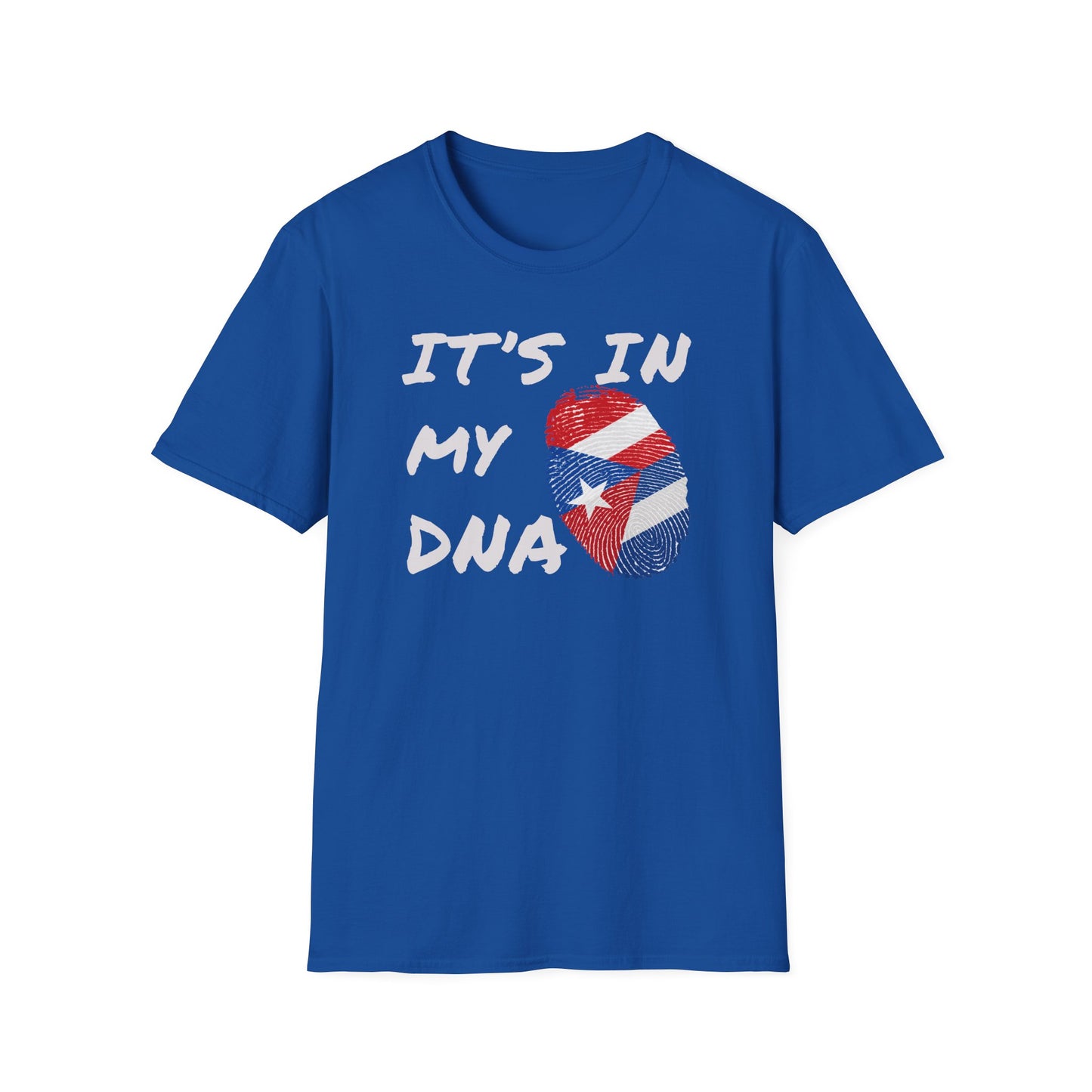 It's In My DNA Cuba-Rican Pride T-Shirt, Graphic Tee for Hispanic Heritage, Cuban - Puerto Rican Heritage, Cuba - Boriqua Pride Tee Gift
