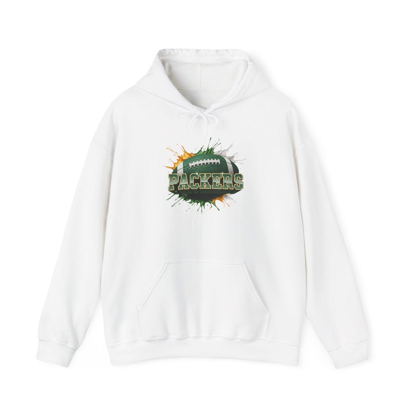 Green Bay Football Hoodie, Green Bay Team Hoodie, Football Gift for Green Bay Fans, Game Day Sports Fan Apparel, Football Fan Gift