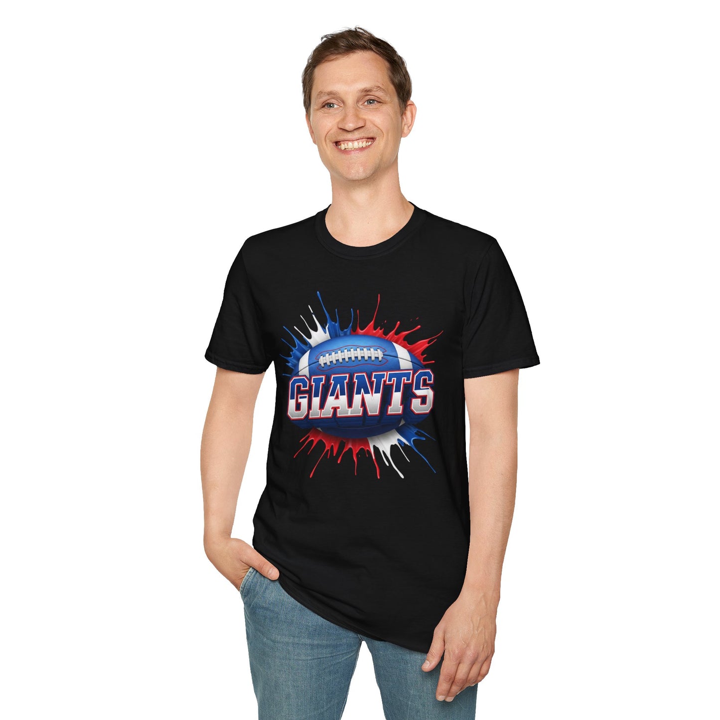 New York Football Unisex T-Shirt, New York Team Tee, Football Gift for New York Fans, Game Day Shirt, Sports Fan Apparel, Football Tee