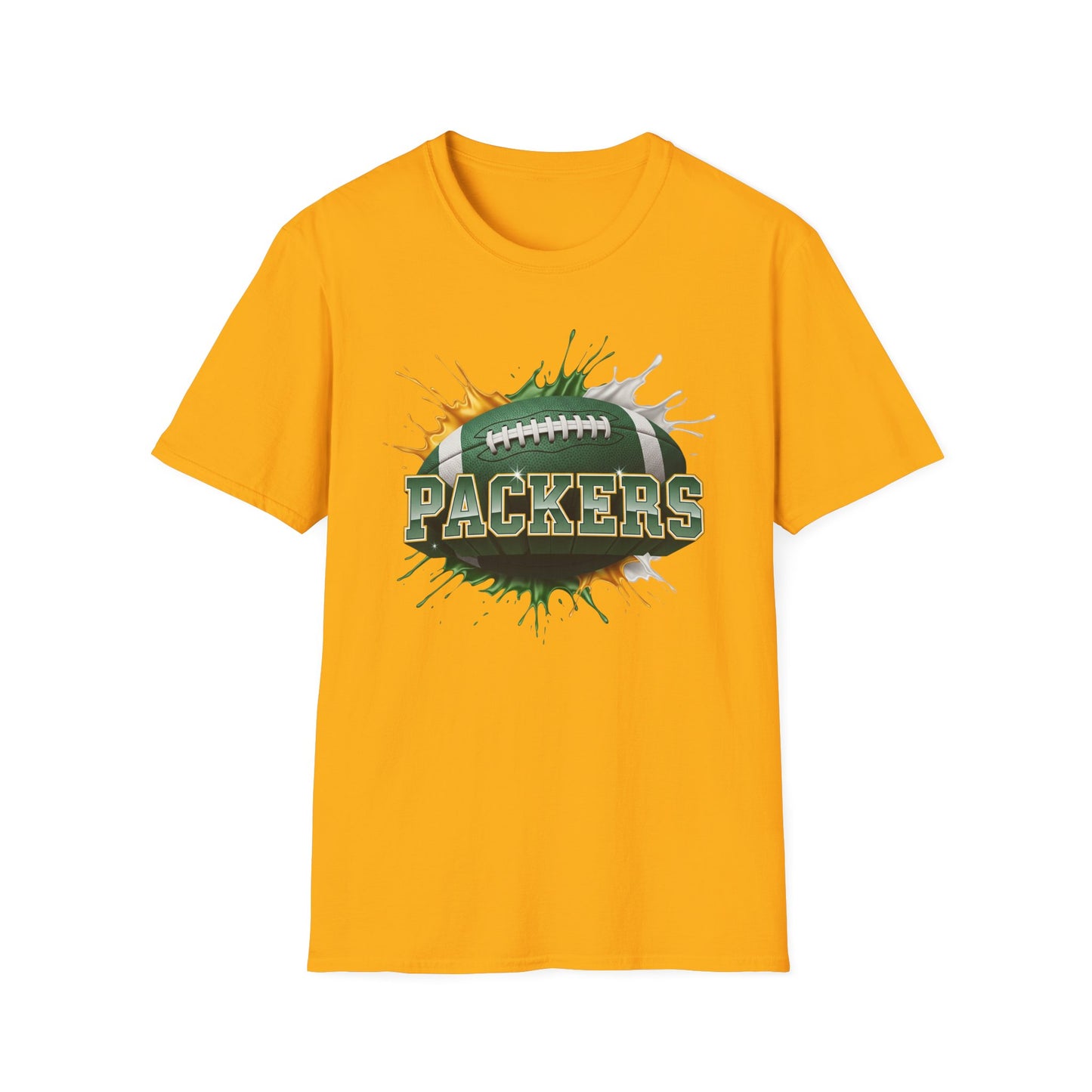 Green Bay Football Unisex T-Shirt, Green Bay Team Tee, Football Gift for Green Bay Fans, Game Day Shirt, Sports Fan Apparel Football Tee