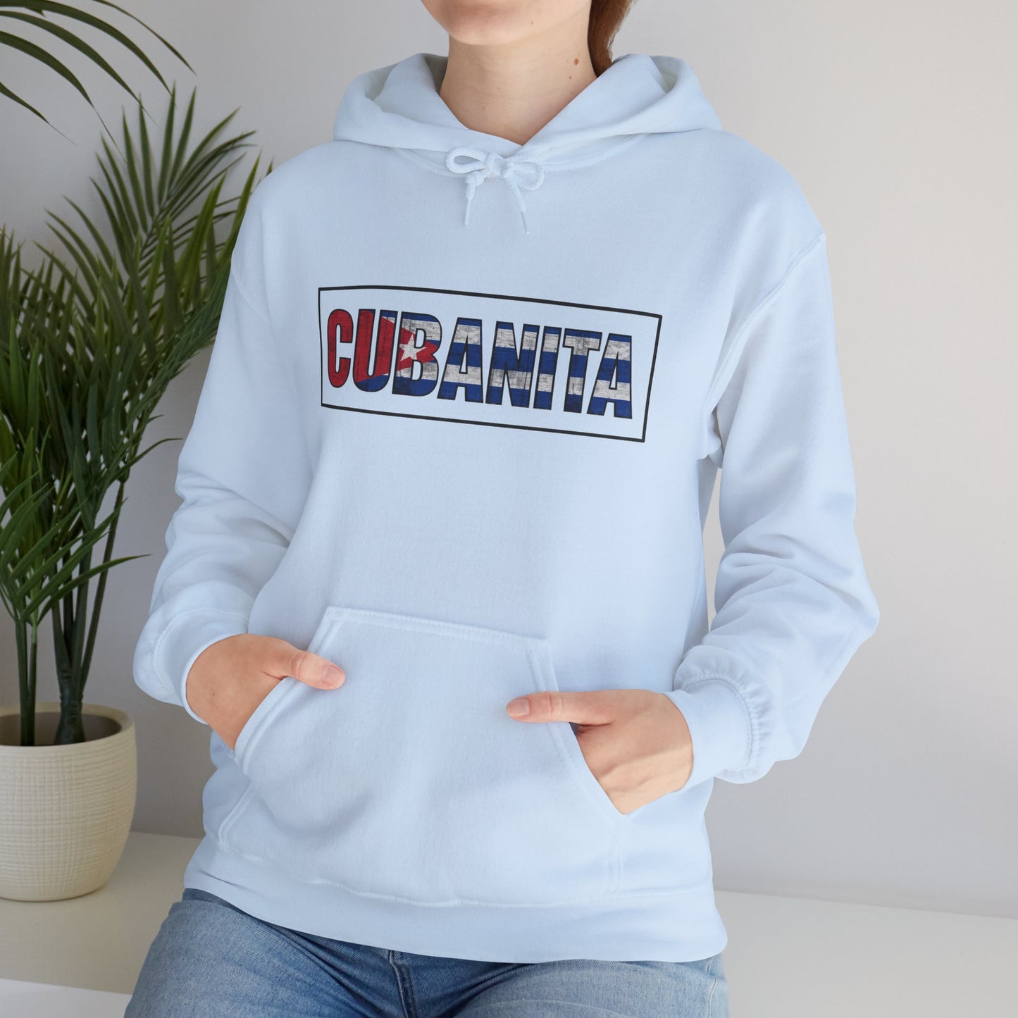 CUBANITA Hoodie – Cuban Flag Hoodie for Women, Latina Pride Hoodie, Cuba Heritage Top, Cuban Culture Graphic Hoodie