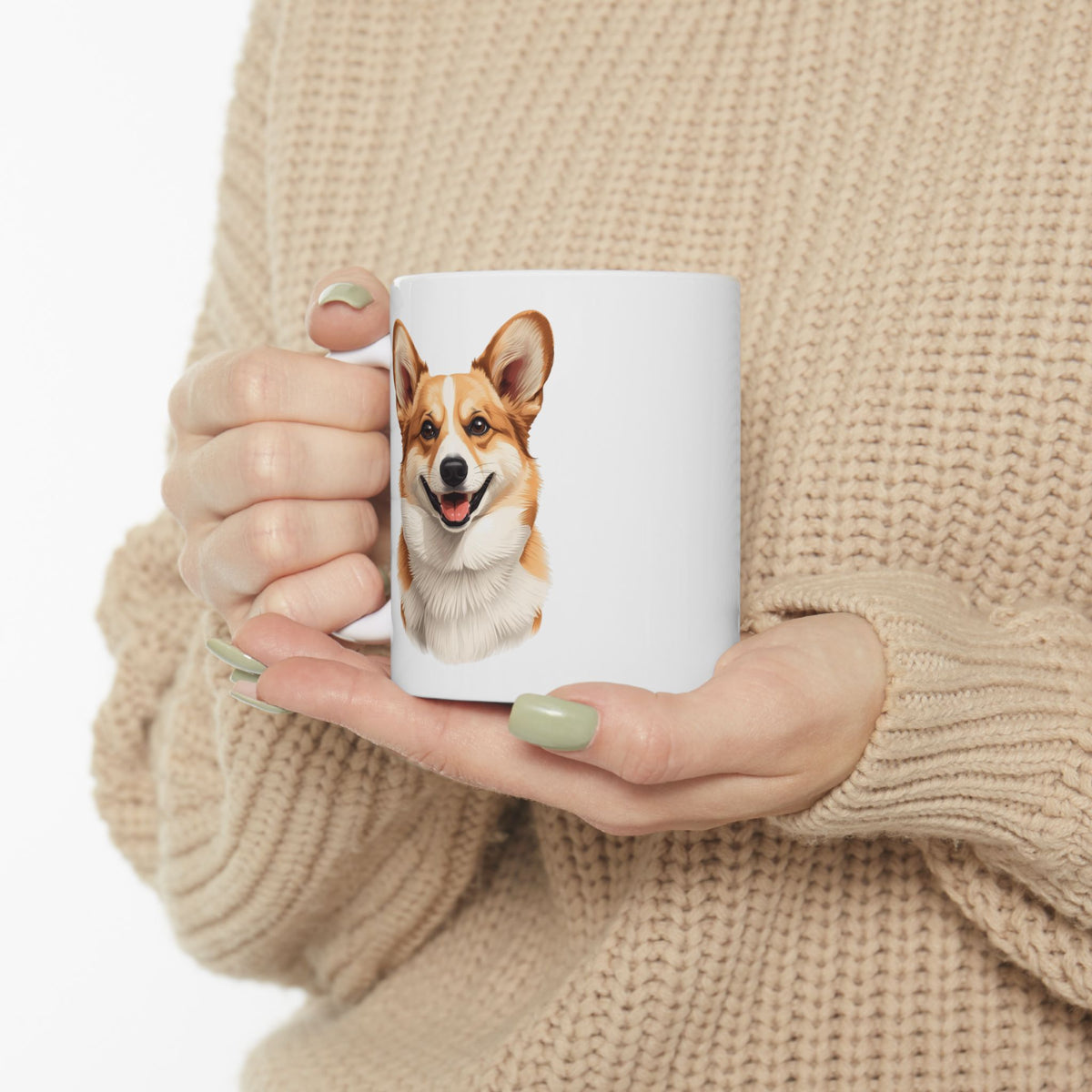 Corgi Coffee Mug, Cute Corgi Dog Mug, Dog Lover Mug, Pet Parent Gift, Corgi Mom Dad Cup 11oz or 15oz, Dog Lover Gift