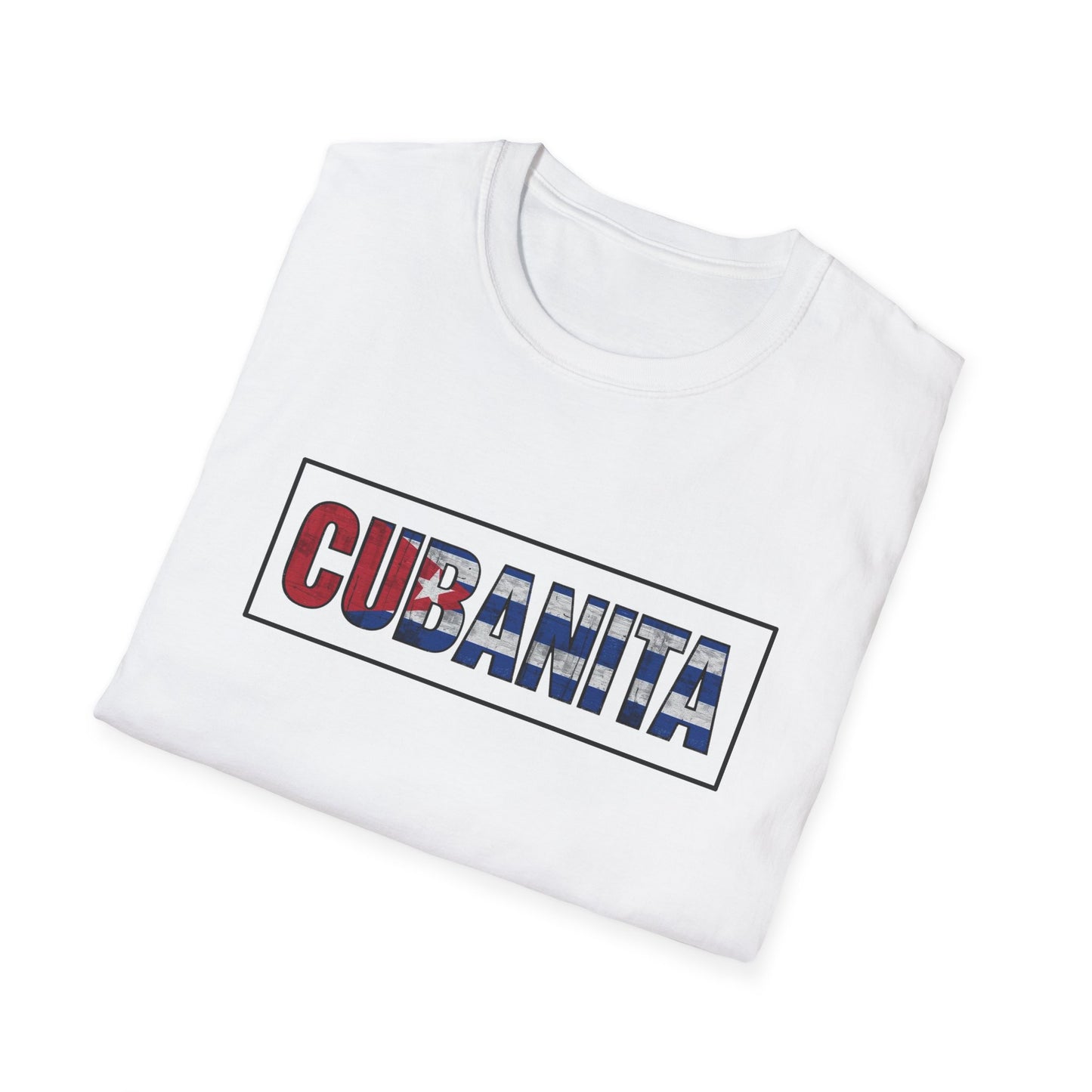 CUBANITA T-Shirt – Cuban Flag Shirt for Women, Latina Pride Tee, Cuba Heritage Top, Cuban Culture Graphic Tee