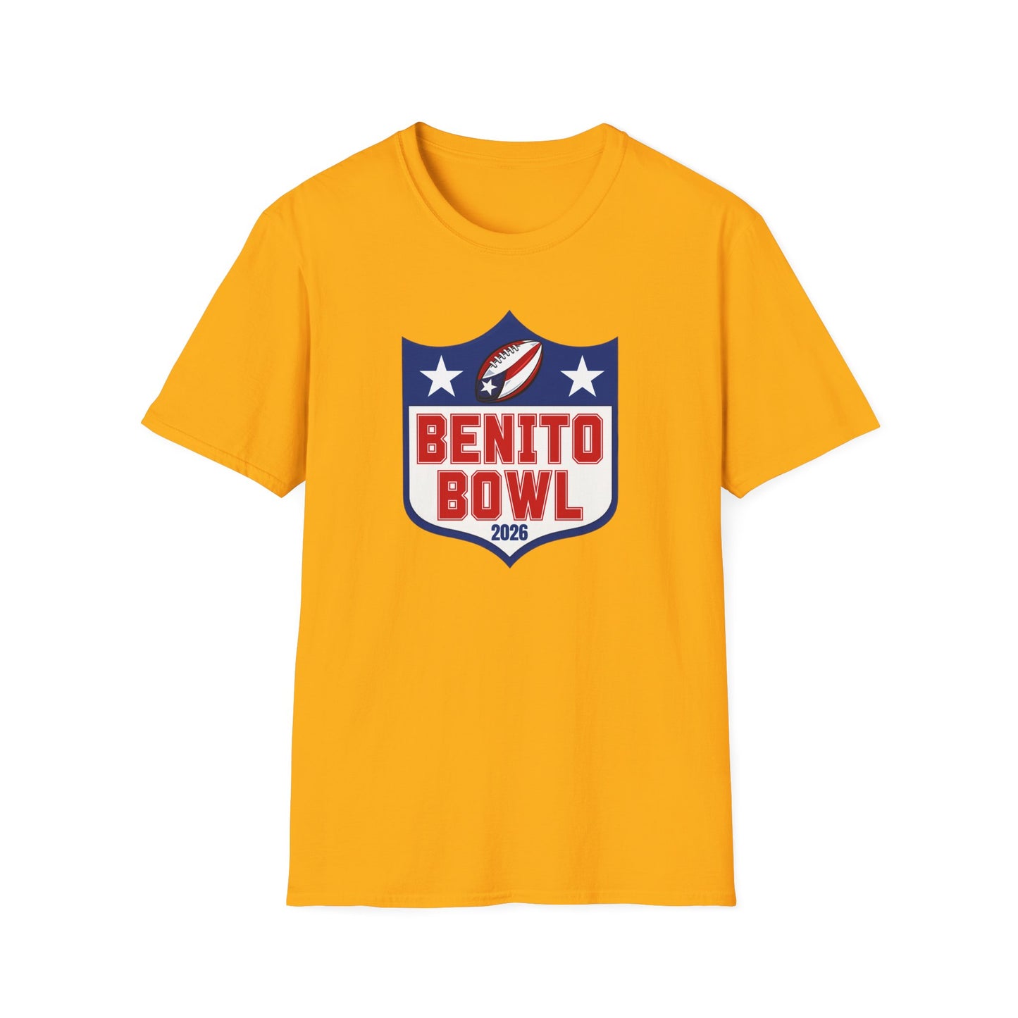 Benito Bowl 2026 Football T-shirt, Benito Bowl Shirt, Football Fan Gift, Puerto Rico Boricua Heritage Culture Pride Tee