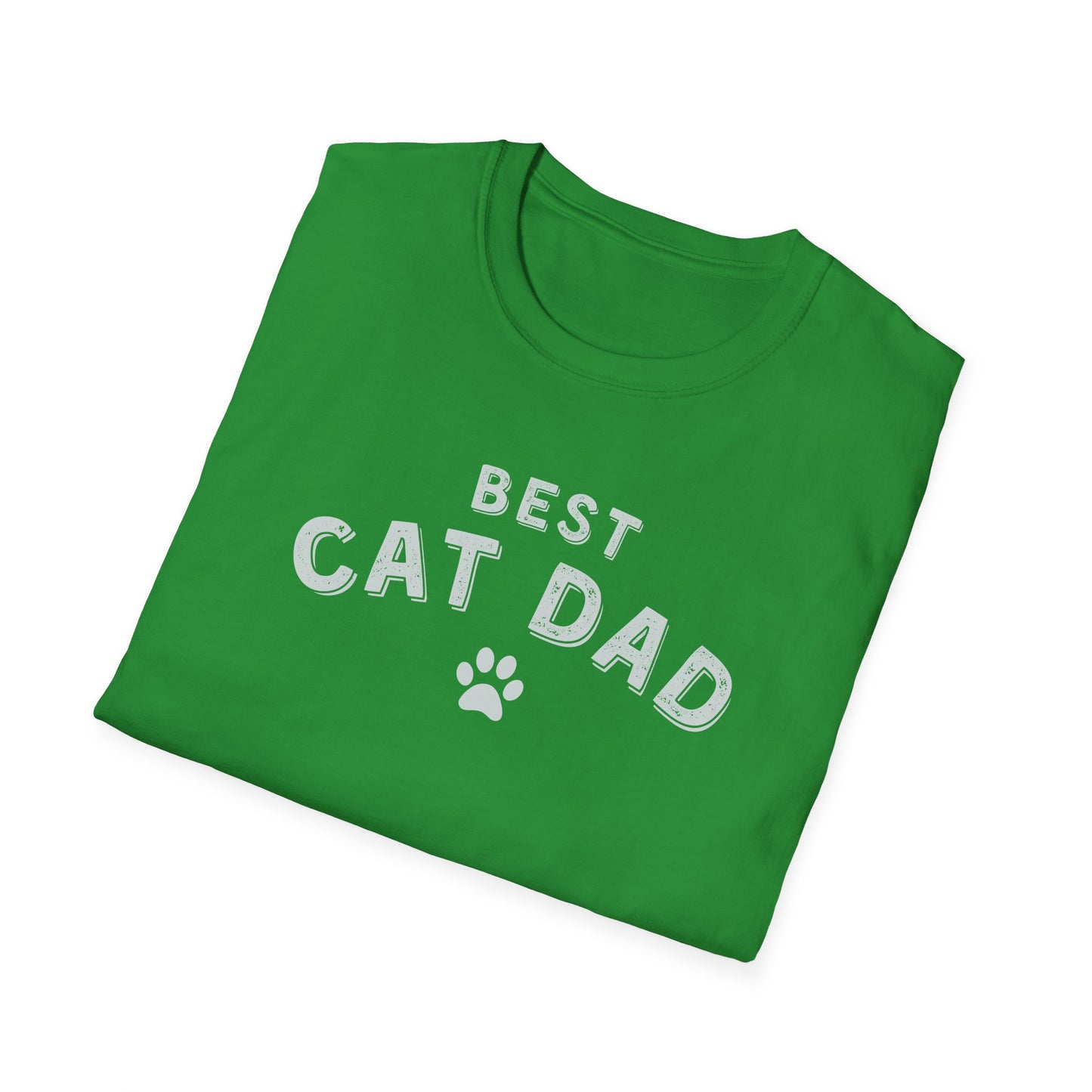 Best Cat Dad T-Shirt – Funny Cat Lover Shirt for Men, Cat Dad Gift Tee, Pet Owner Graphic Shirt
