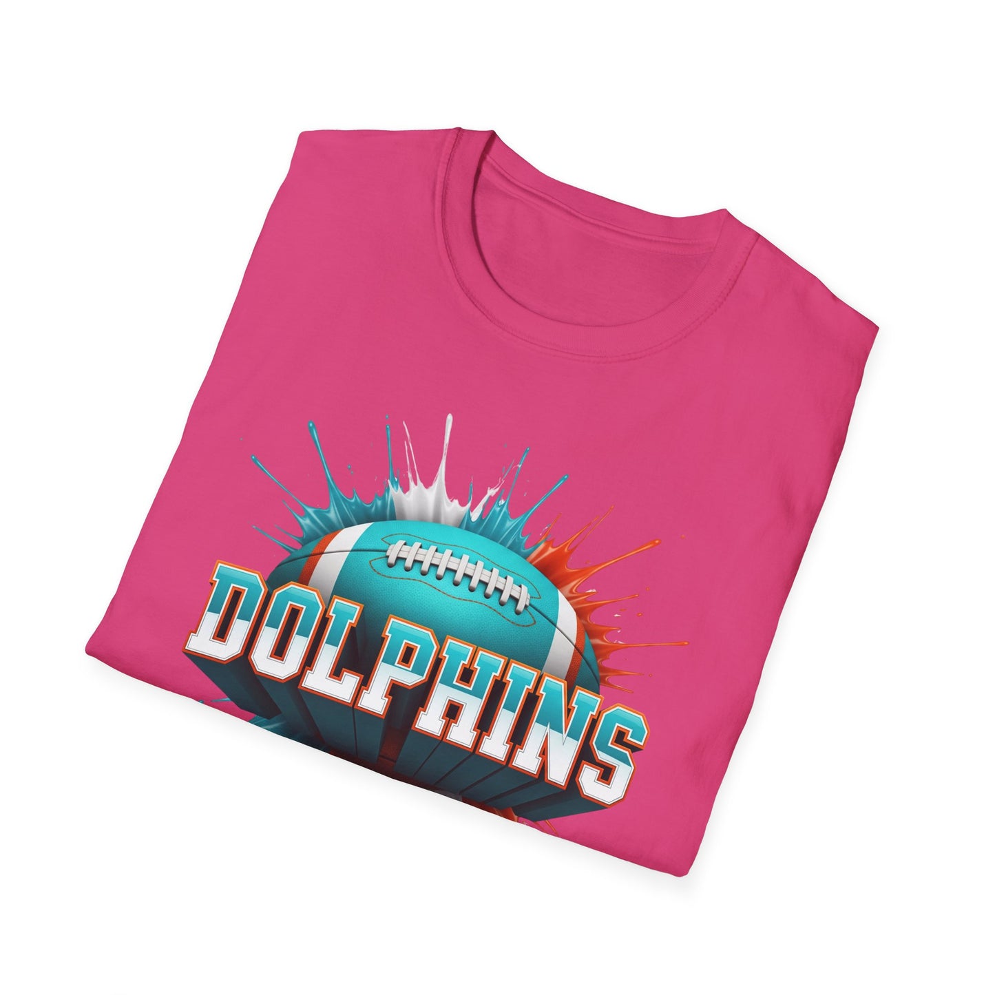 Miami Football Unisex T-Shirt, Miami Team Tee, Football Gift for Miami Fans, Game Day Shirt, Sports Fan Apparel, Football Tee