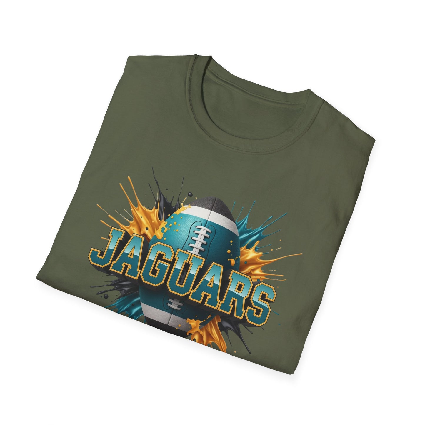 Jacksonville Football Unisex T-Shirt, Jacksonville Team Tee, Football Gift for Jacksonville Fans, Game Day Shirt Sports Fan Football Apparel