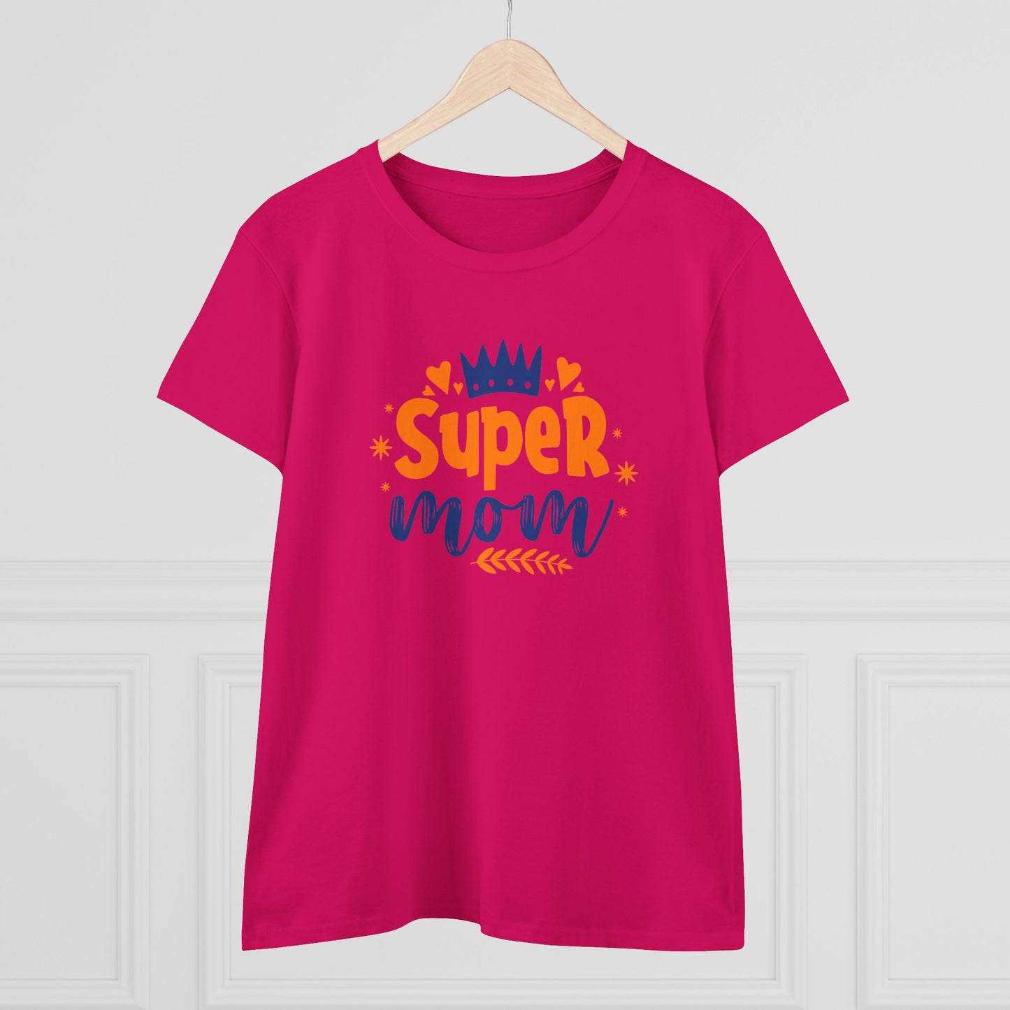 Supermom T-Shirt, Gift for Mom, Cute Summer Top, Mother's Day Gift, Family Gatherings, Casual Wear, Mom's Birthday, Supermom