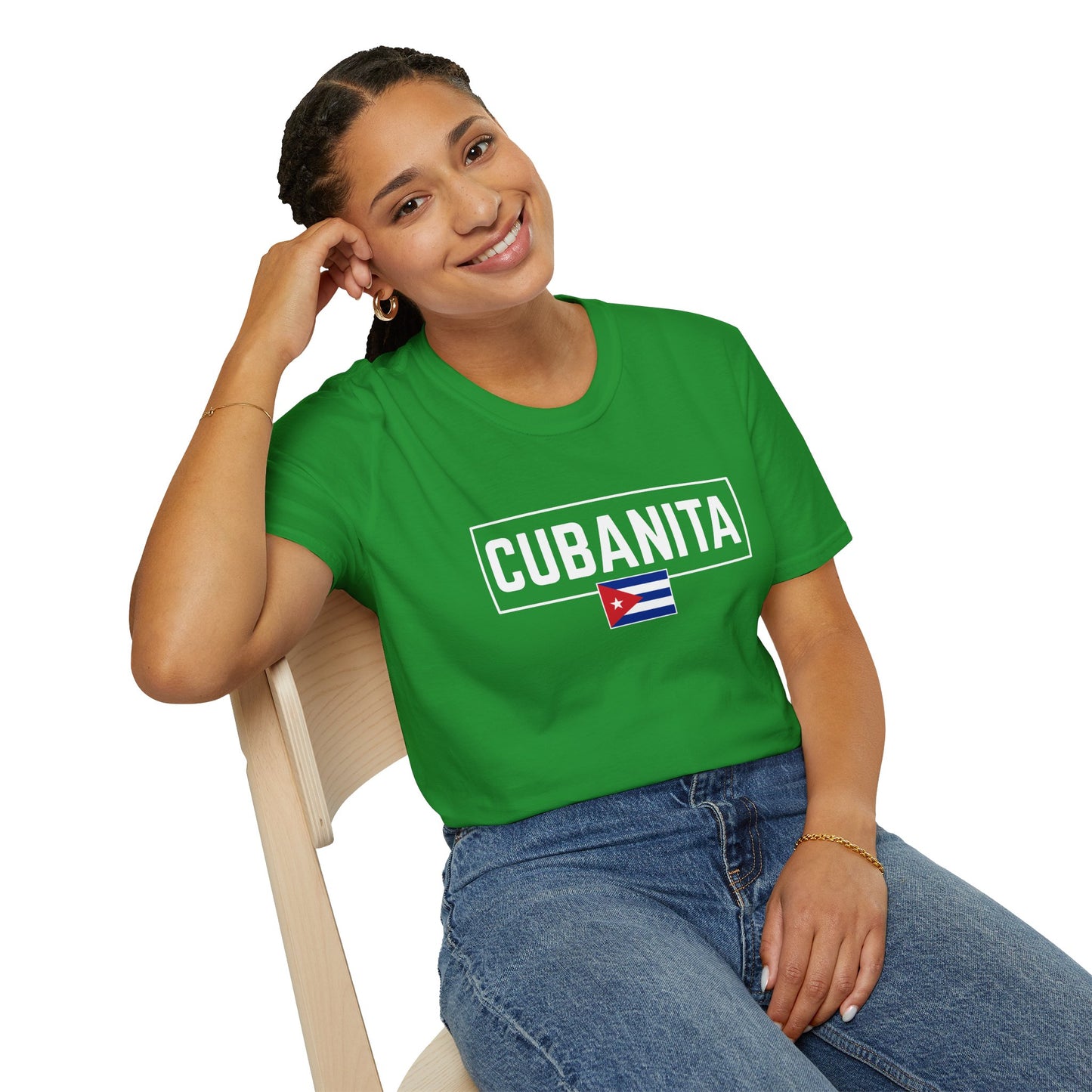 CUBANITA T-Shirt – Cuban Flag Shirt for Women, Latina Pride Tee, Cuba Heritage Top, Cuban Culture Graphic Tee