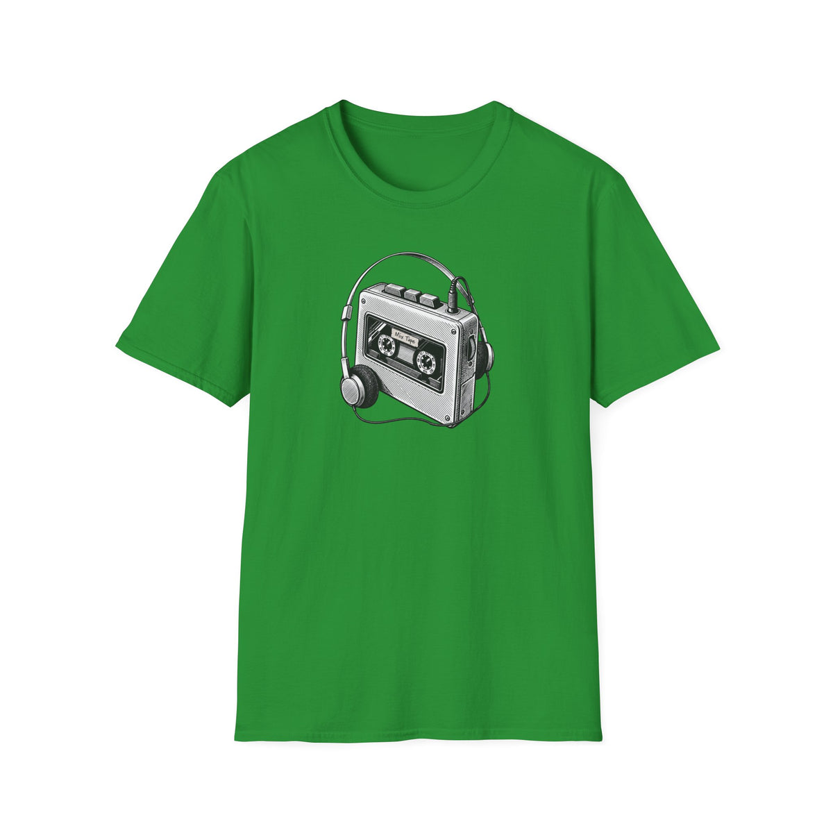 Cassette Tape Shirt, Retro Cassette Player T-Shirt, Mixtape Tee, Vintage Audio Shirt, Music Lover Gift