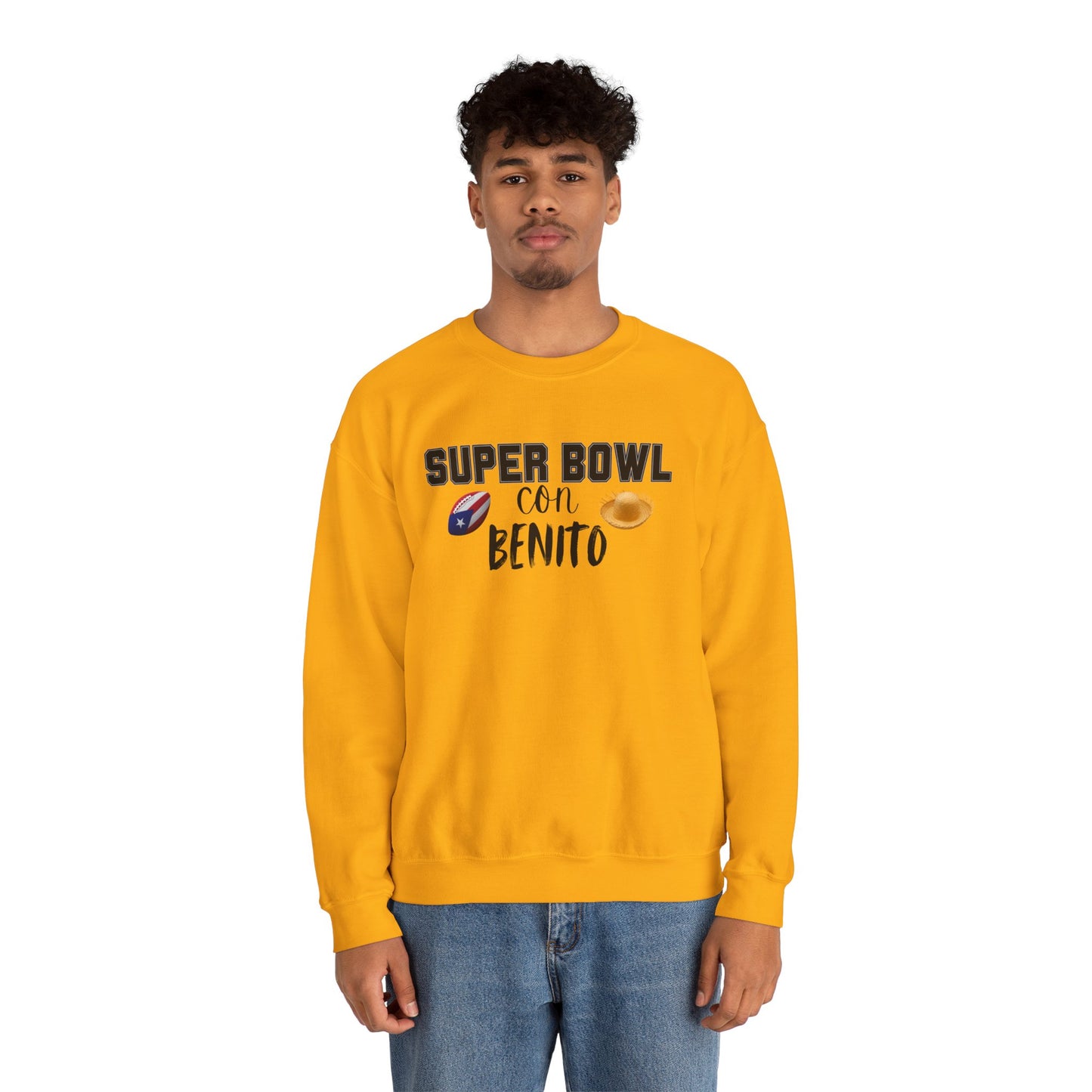 Benito Bowl Halftime 2026 Sweatshirt, Benito Bowl Shirt, Football Fan Gift, Puerto Rico Heritage Sweatshirt, Boriqua Pride Gift