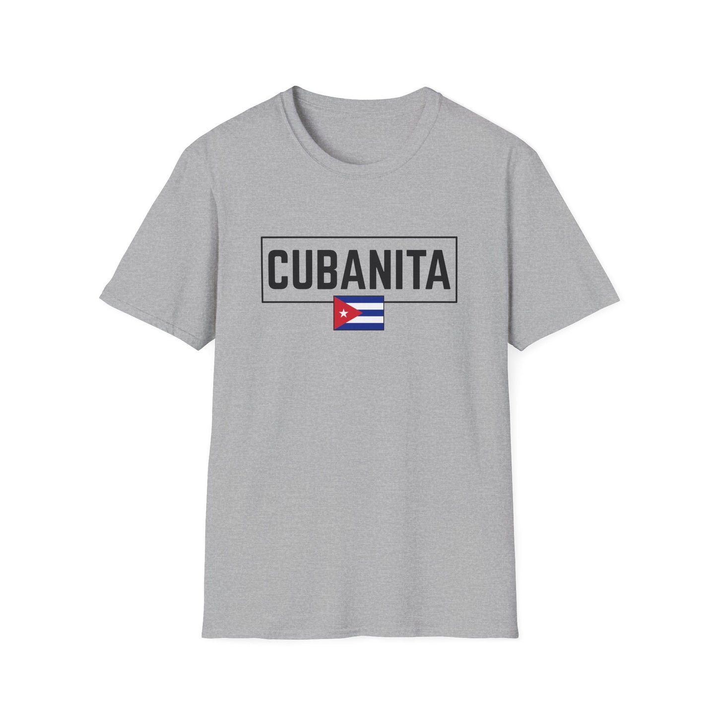 CUBANITA T-Shirt – Cuban Flag Shirt for Women, Latina Pride Tee, Cuba Heritage Top, Cuban Culture Graphic Tee