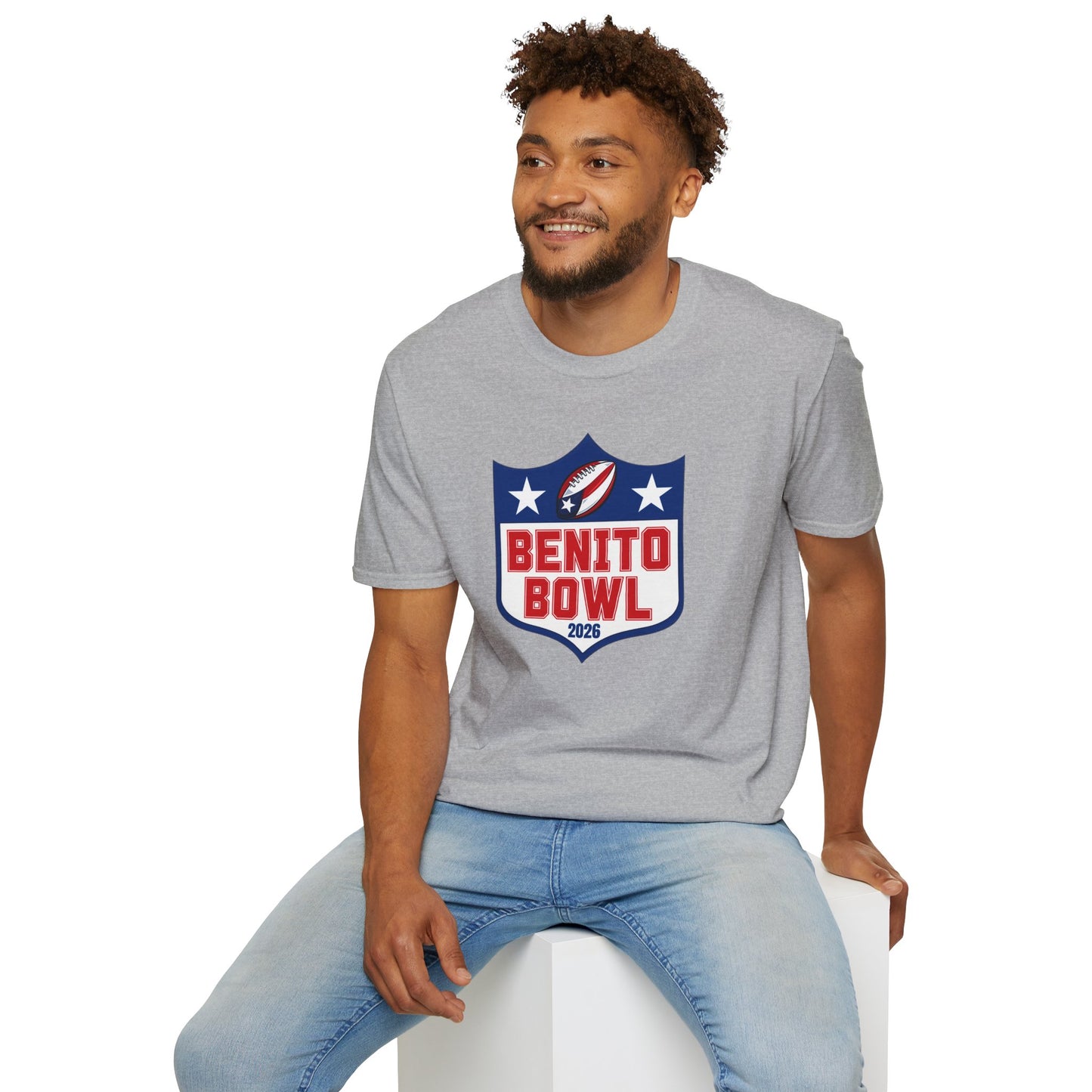 Benito Bowl 2026 Football T-shirt, Benito Bowl Shirt, Football Fan Gift, Puerto Rico Boricua Heritage Culture Pride Tee