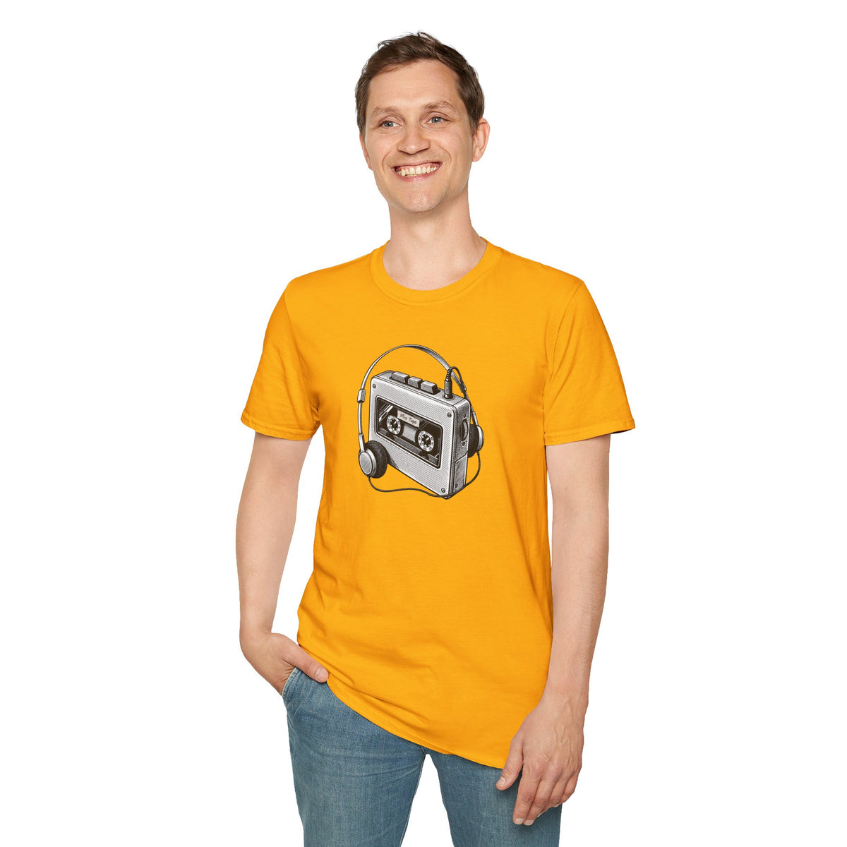 Cassette Tape Shirt, Retro Cassette Player T-Shirt, Mixtape Tee, Vintage Audio Shirt, Music Lover Gift