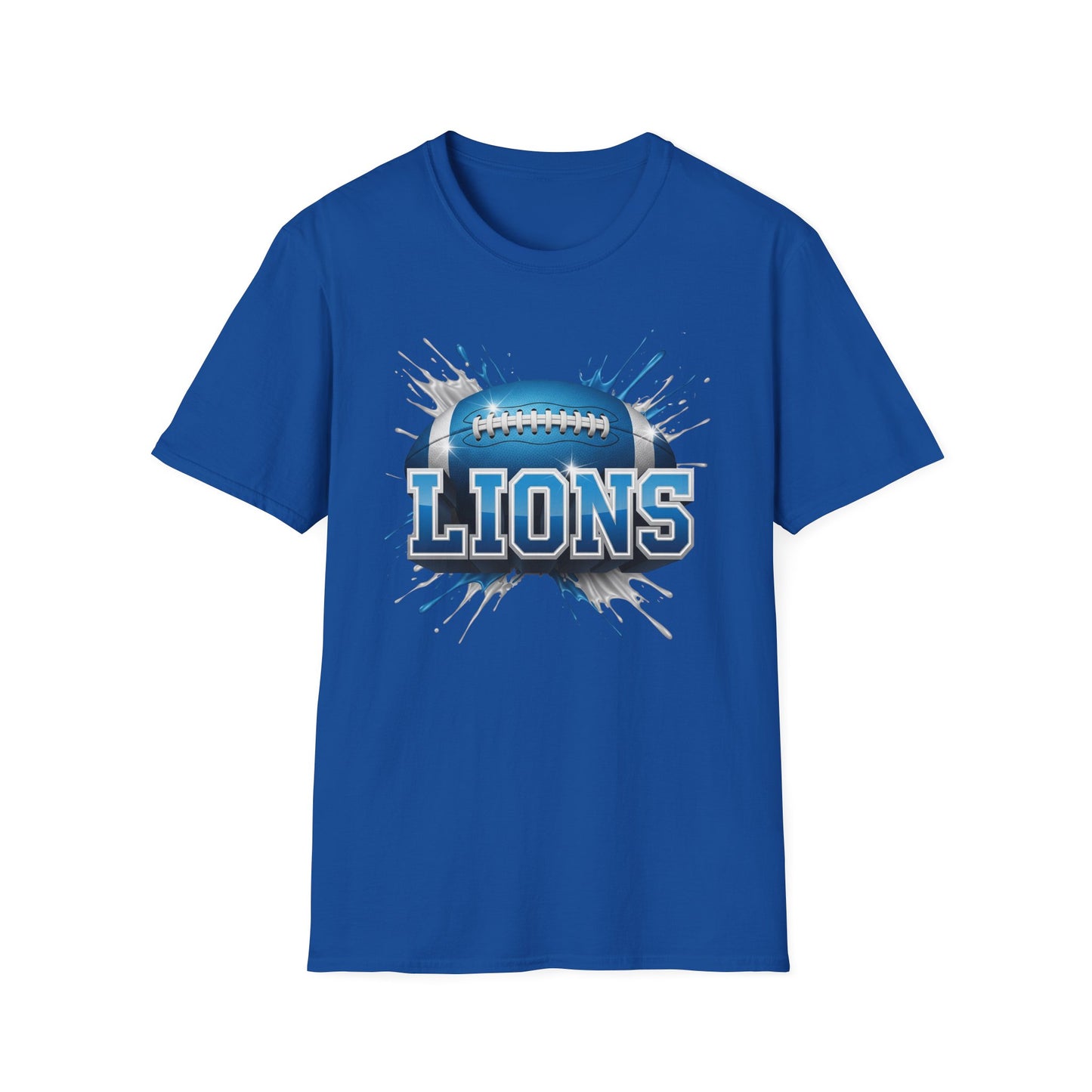 Detroit Football Unisex T-Shirt, Detroit Team Tee, Football Gift for Detroit Fans, Game Day Shirt, Sports Fan Apparel, Football Tee