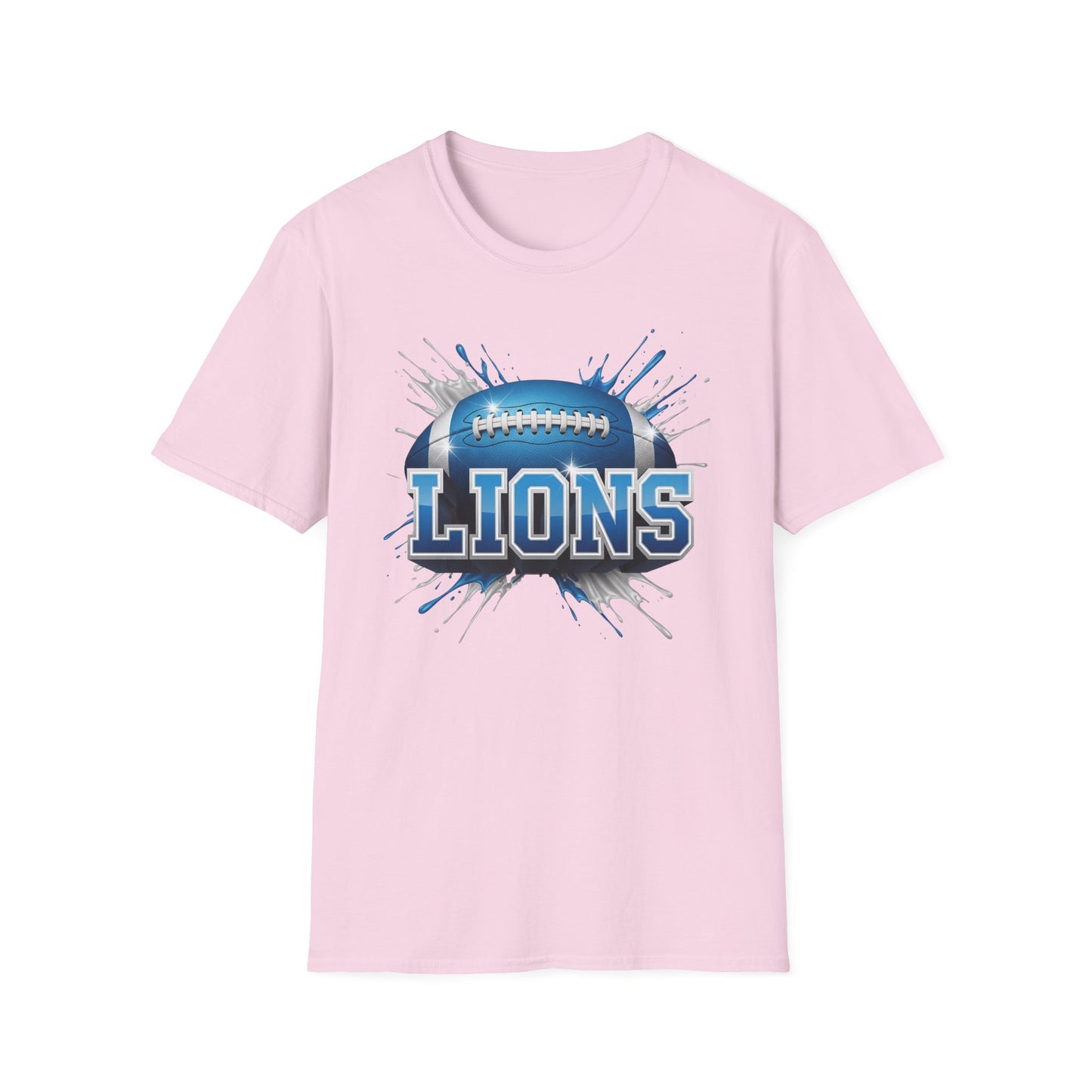 Detroit Football Unisex T-Shirt, Detroit Team Tee, Football Gift for Detroit Fans, Game Day Shirt, Sports Fan Apparel, Football Tee