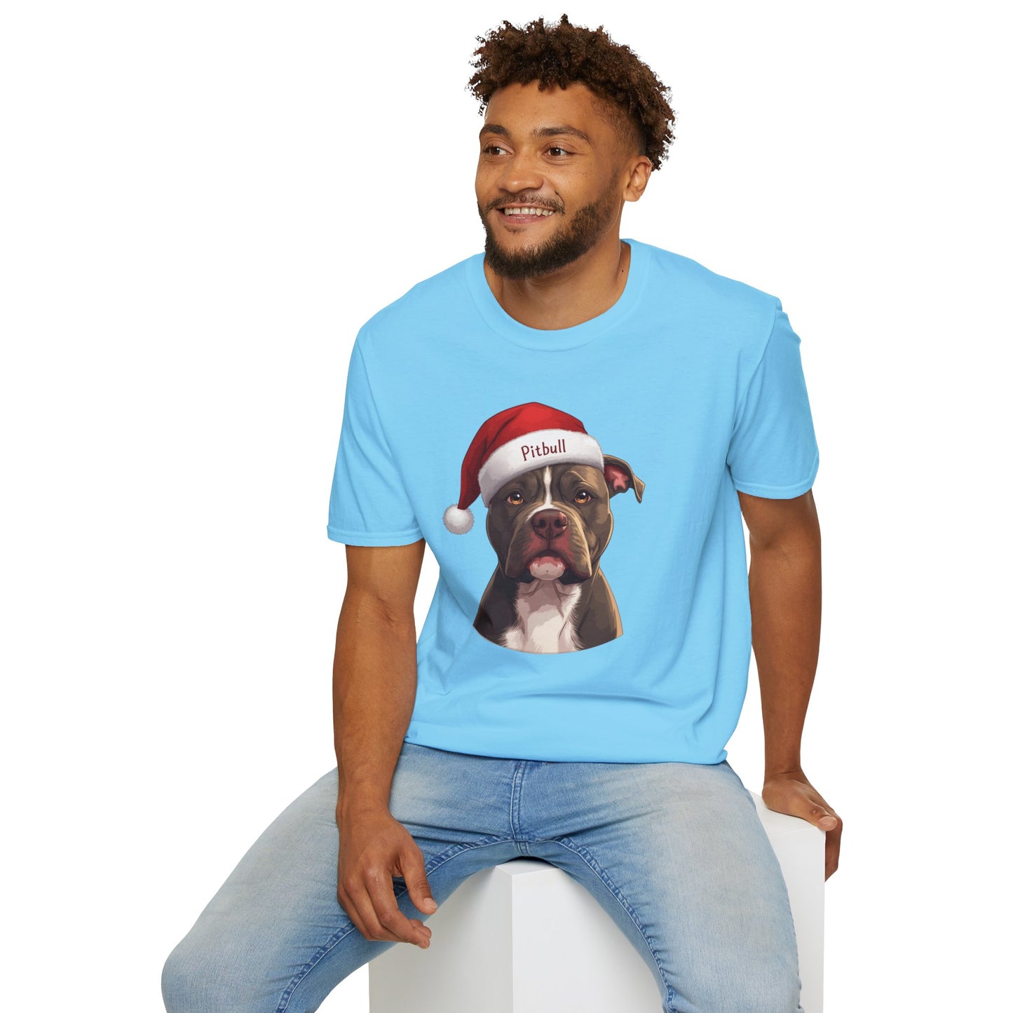 Pit Bull Terrier Dog Portrait Shirt – Pitbull Dog Lover Gift, Cute Dog Mom Tee, Dog Dad Shirt, Pet Breed Apparel