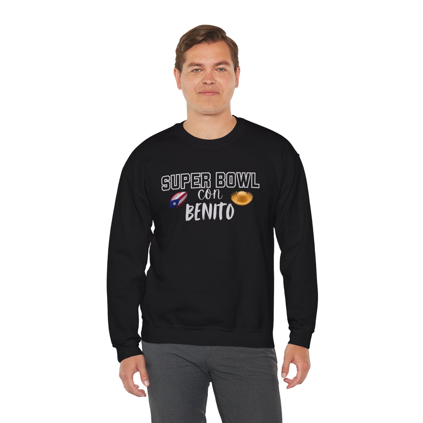 Benito Bowl Halftime 2026 Sweatshirt, Benito Bowl Shirt, Football Fan Gift, Puerto Rico Heritage Sweatshirt, Boriqua Pride Gift