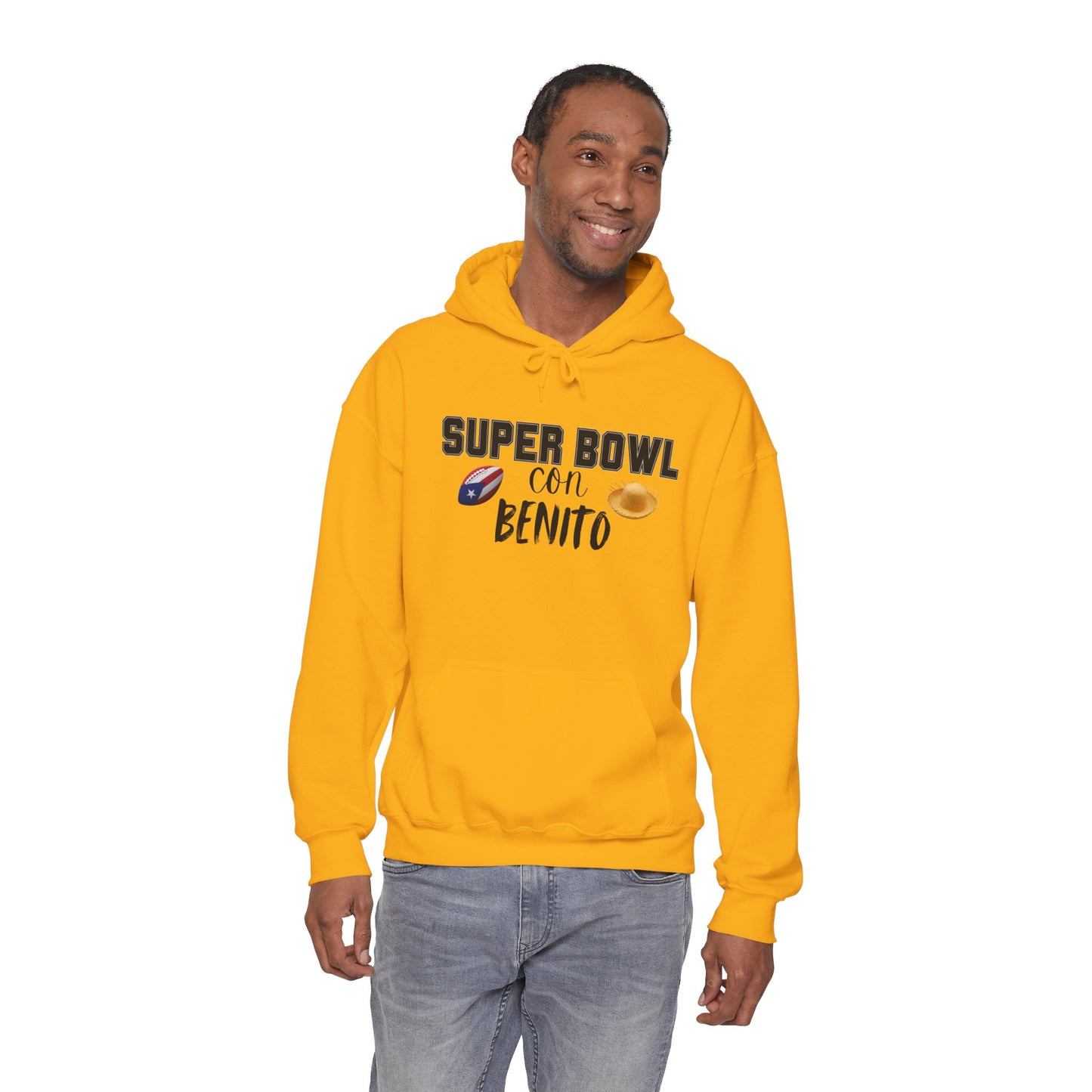 Benito Bowl Halftime Shirt 2026 Hoodie, Benito Bowl Hooded Sweatshirt, Football Fan Gift, Puerto Rico Heritage Hoodie, Boriqua Pride Gift