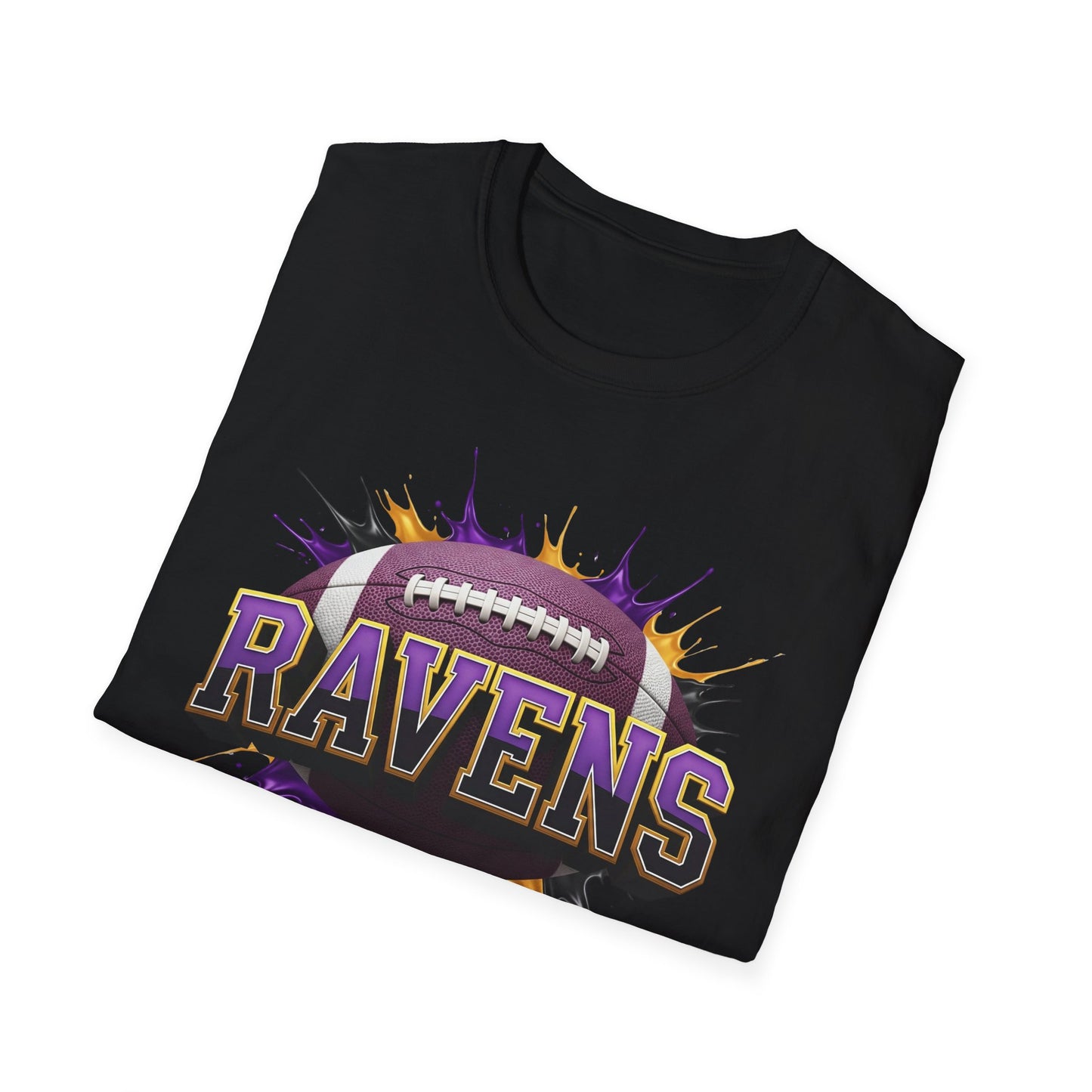 Baltimore Football Unisex T-Shirt, Baltimore Team Tee, Football Gift for Baltimore Fans, Game Day Shirt, Sports Fan Apparel Football Tee
