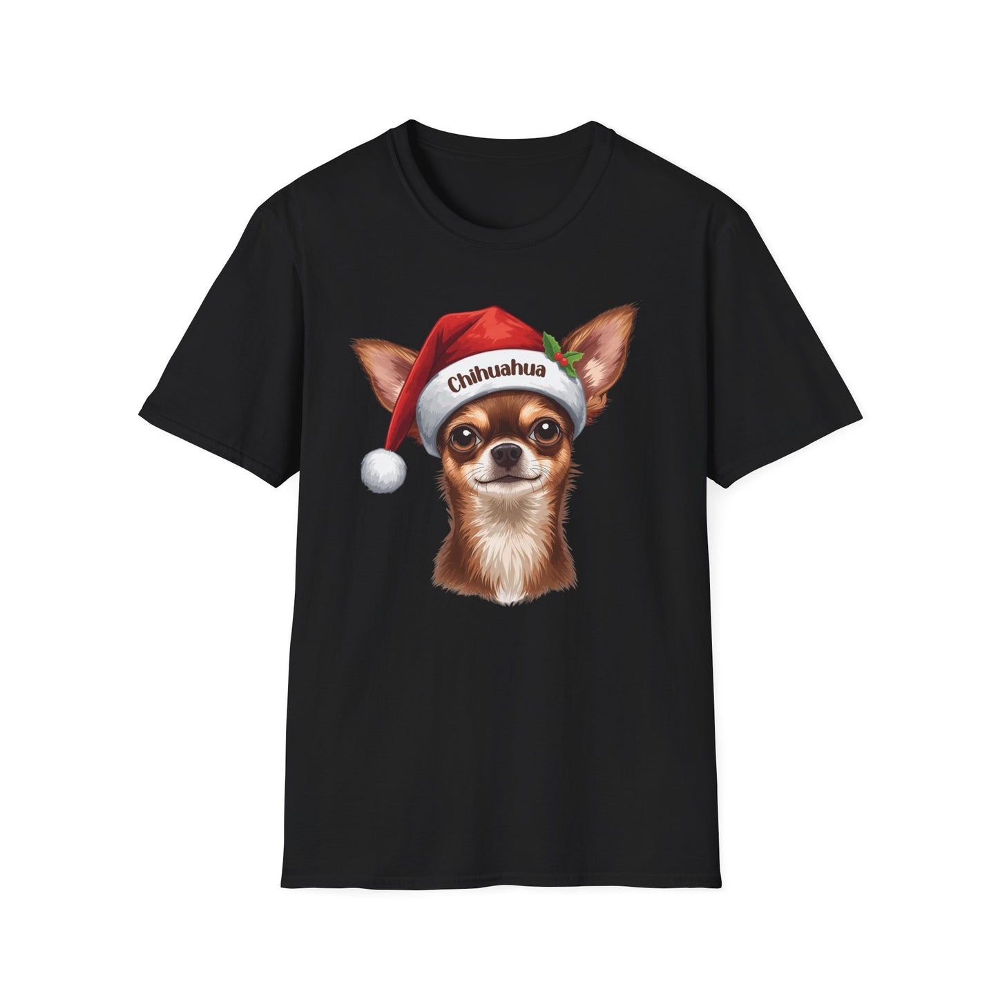 Chihuahua Dog Portrait Shirt – Chihuahua Dog Lover Gift, Cute Dog Mom Tee, Dog Dad Shirt, Pet Breed Apparel