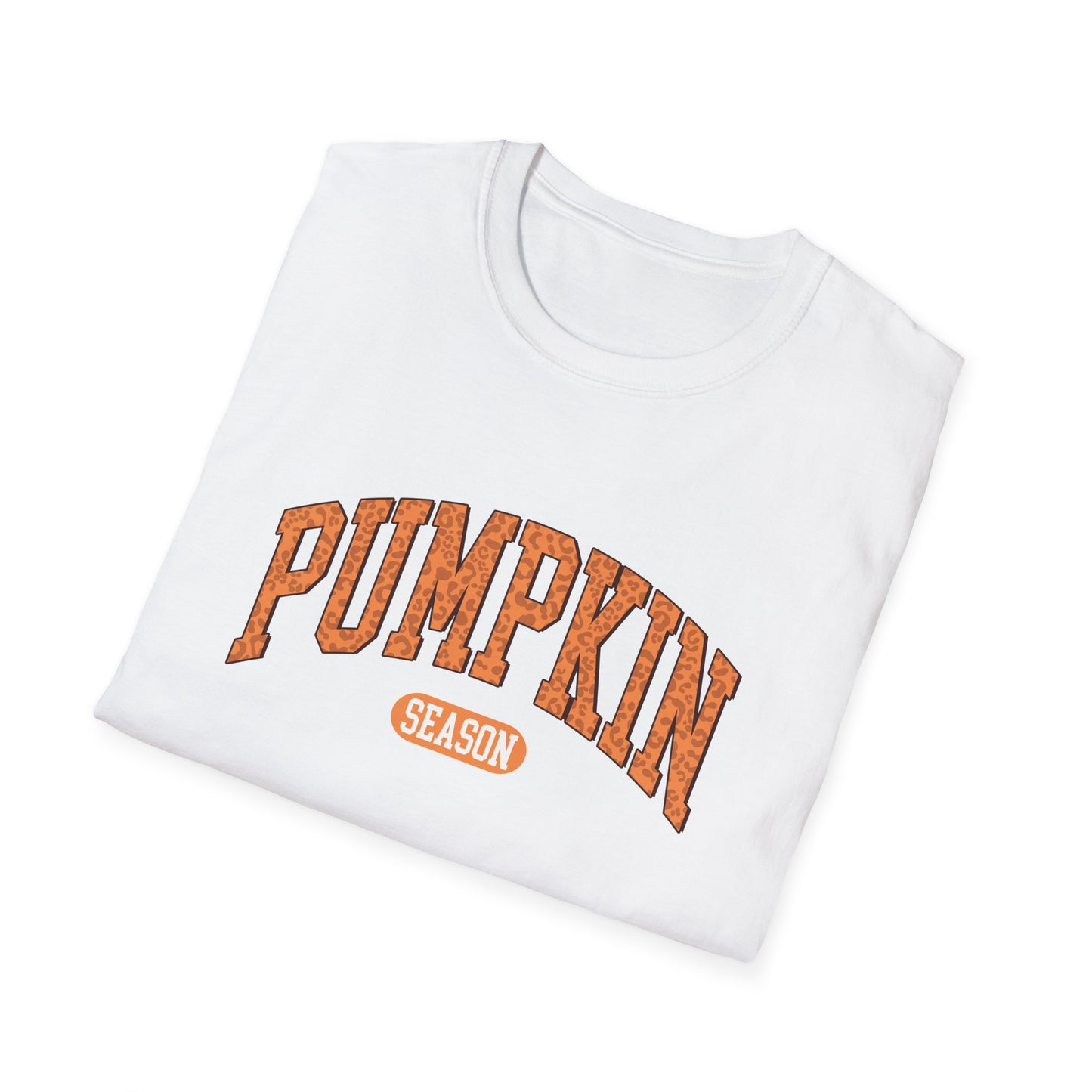 Pumpkin Season Fall T-Shirt - Cute Women's Autumn Tee, Thanksgiving Shirt, Pumpkin Thanksgiving Tee, Cozy Fall Tee for Her, Friendsgiving