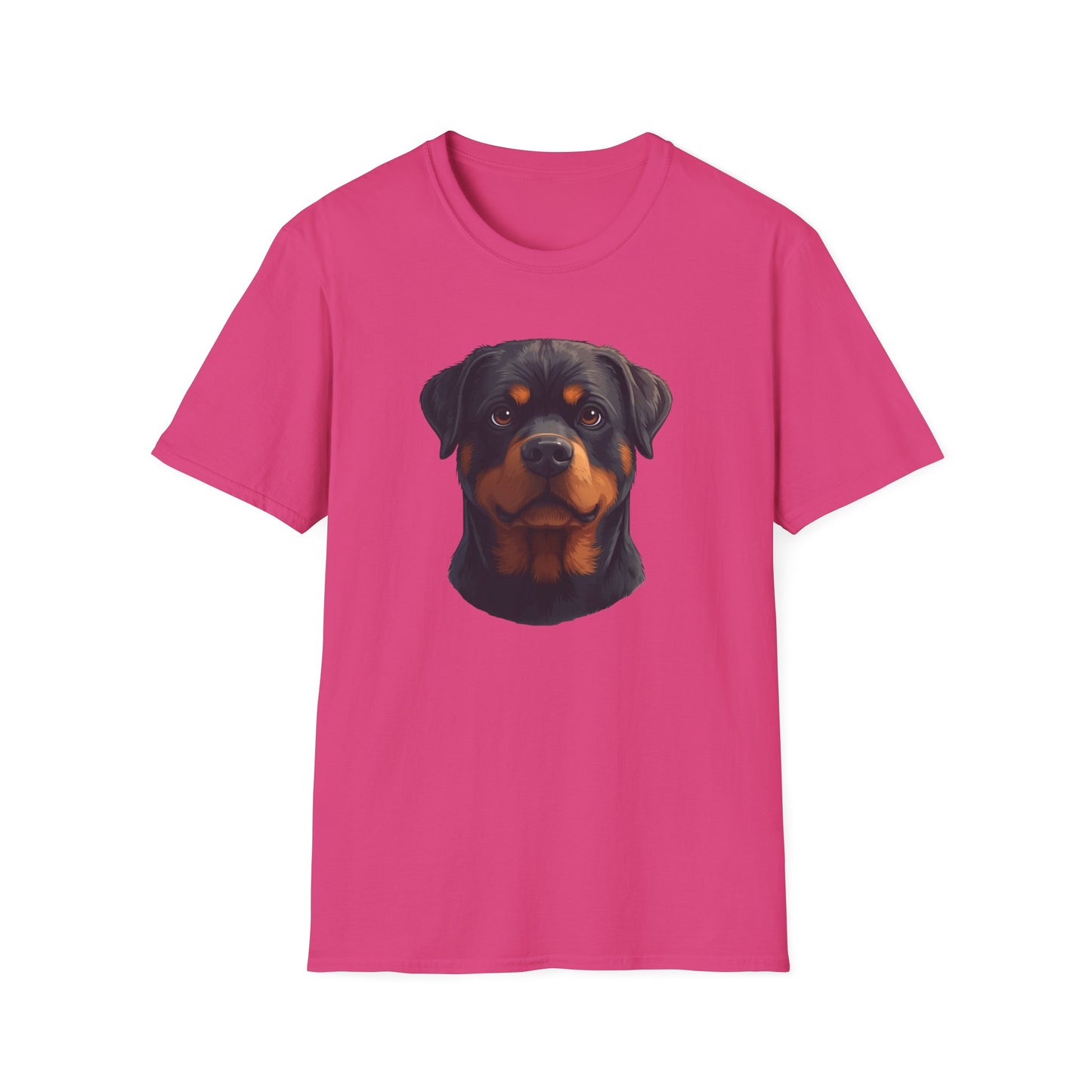 Rottweiler Dog Portrait Shirt – Rottweiler Dog Lover Gift, Cute Dog Mom Tee, Dog Dad Shirt, Pet Breed Apparel