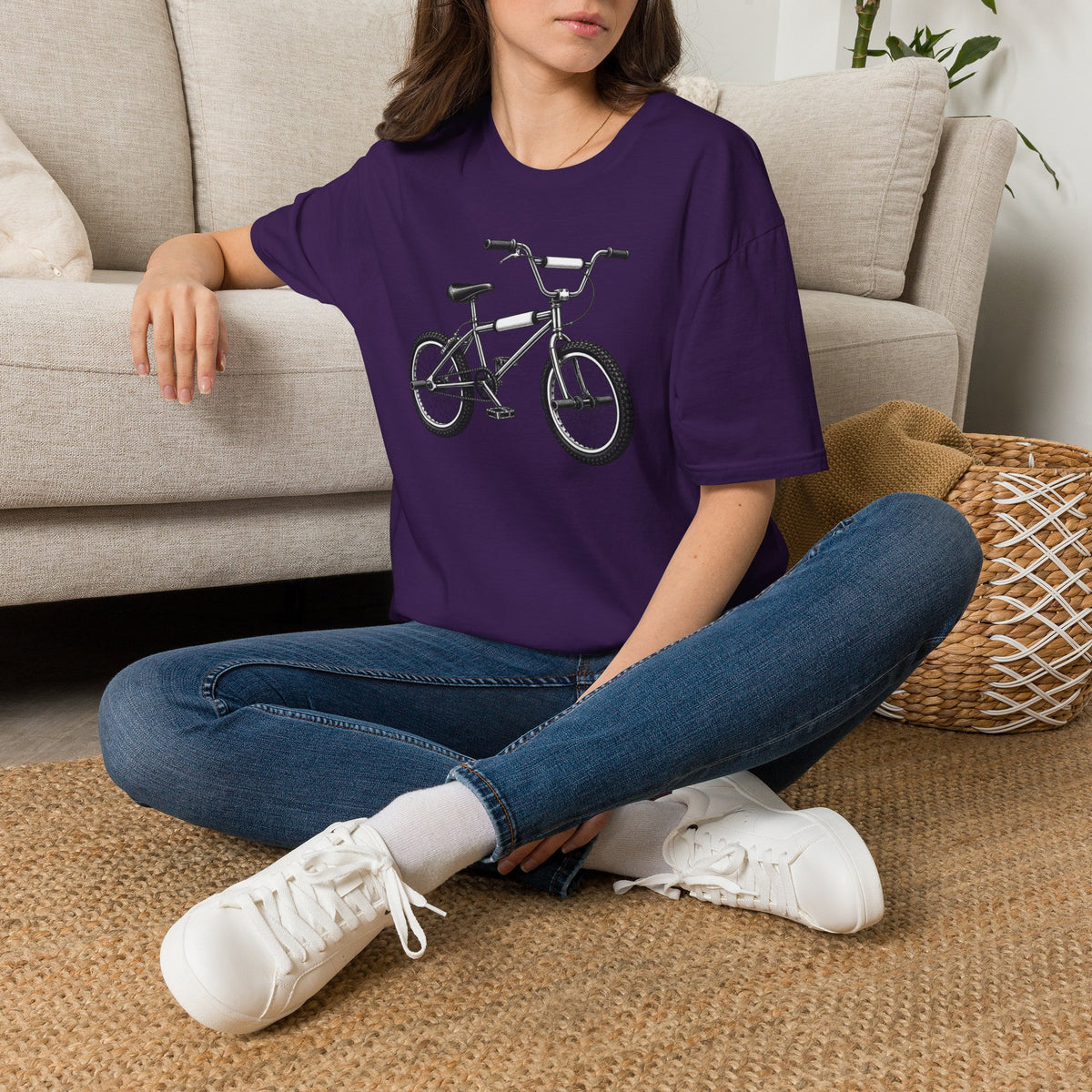 BMX Bike Shirt, Retro Bicycle T-Shirt, Old School Freestyle Bike Tee, Cyclist Gift, Vintage BMX Style