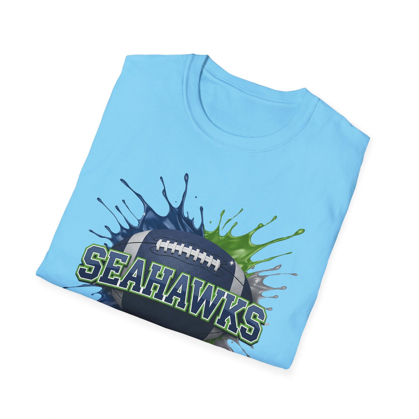 Seattle Football Unisex T-Shirt, Seattle Team Tee, Football Gift for Seattle Fans, Game Day Shirt, Sports Fan Apparel Football