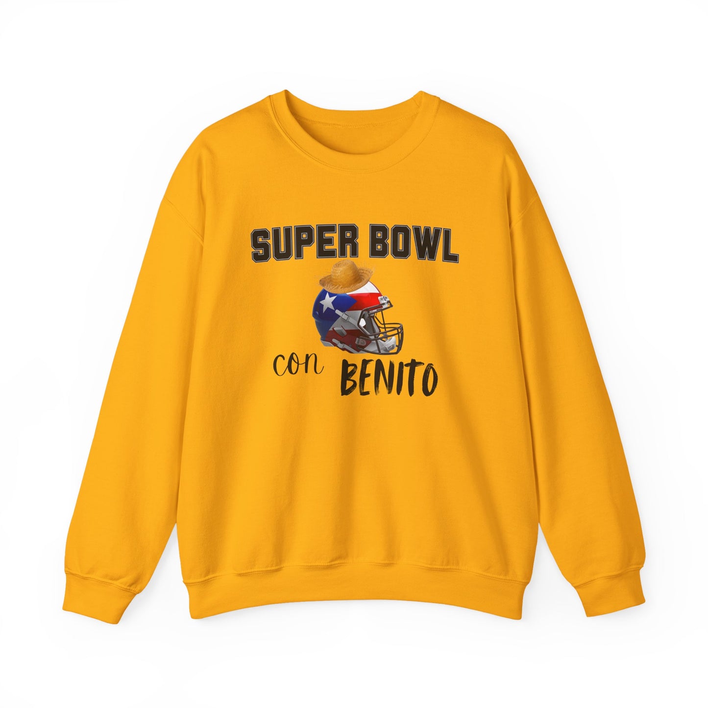 Benito Bowl Halftime 2026 Sweatshirt, Benito Bowl Shirt, Football Fan Gift, Puerto Rico Heritage Sweatshirt, Boriqua Pride Gift