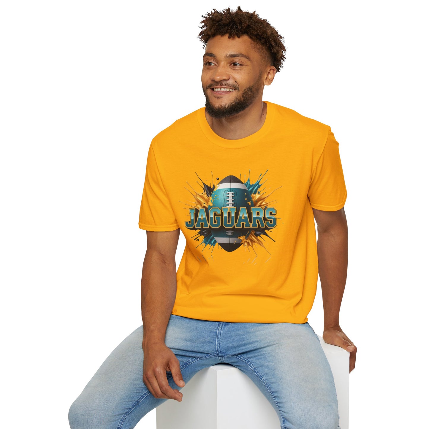 Jacksonville Football Unisex T-Shirt, Jacksonville Team Tee, Football Gift for Jacksonville Fans, Game Day Shirt Sports Fan Football Apparel