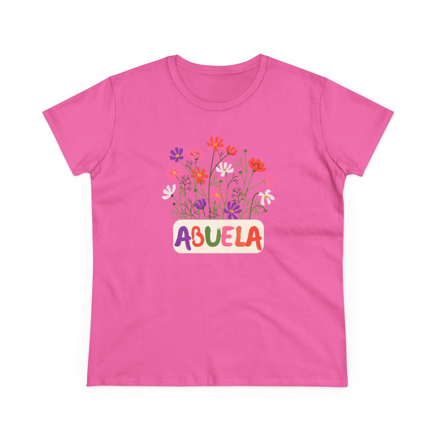 Abuela con Flores Shirt, Gift for Grandma, Gift for Abuela, Mothers Day Gift, Dia de las madres regalo, Abuela Gifts, Gift for Mom