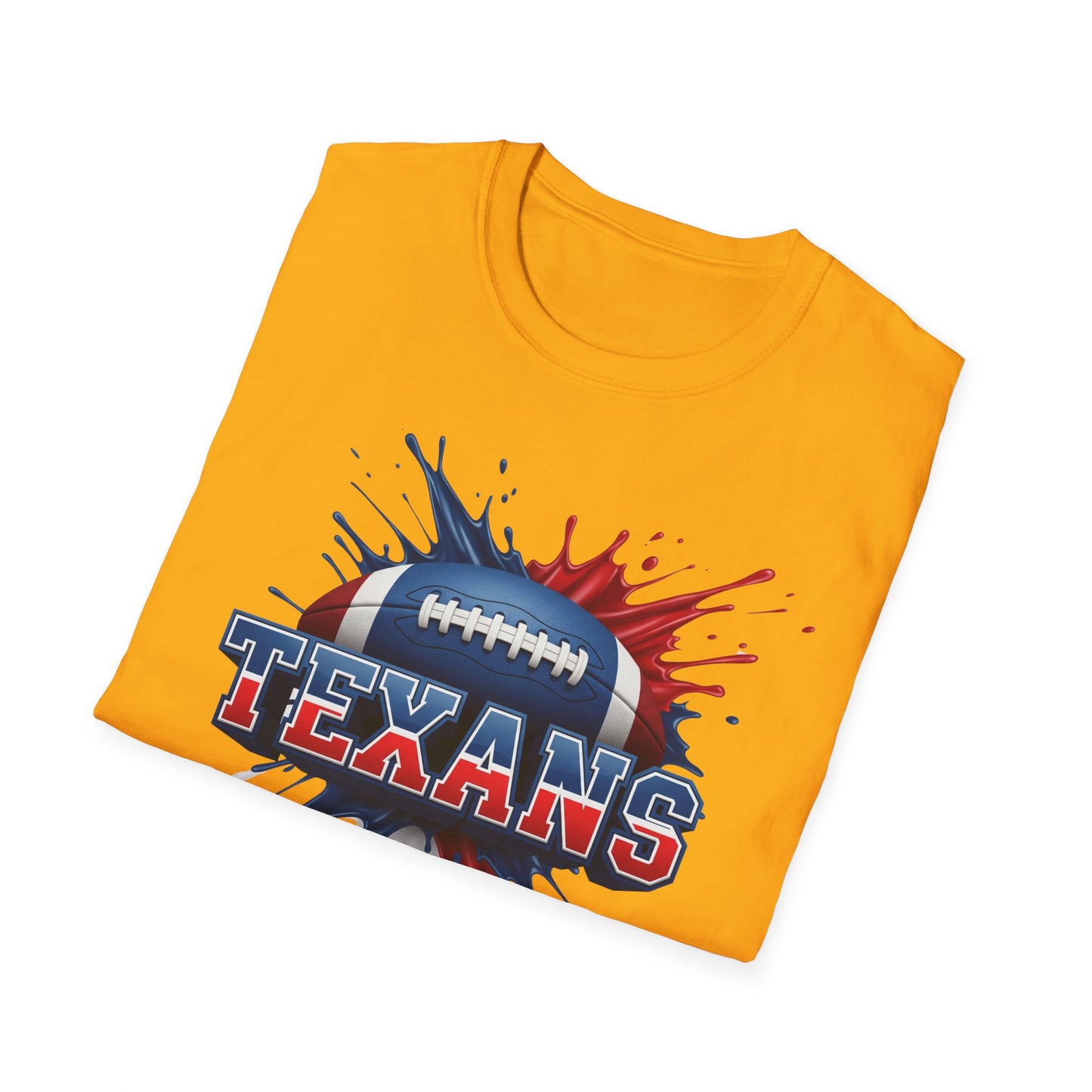 Houston Football Unisex T-Shirt, Houston Team Tee, Football Gift for Houston Fans, Game Day Shirt, Sports Fan Apparel, Football Tee