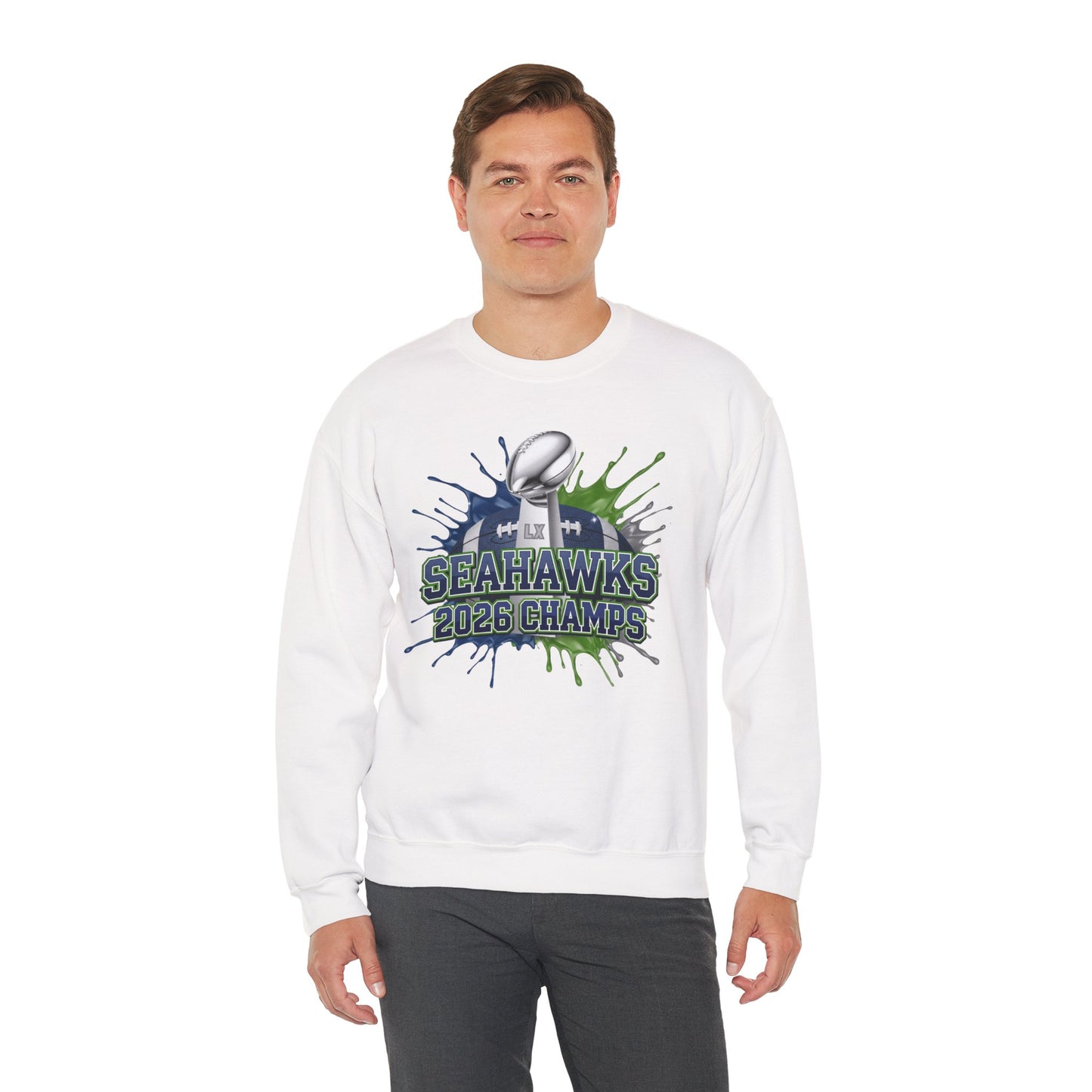 Seahawks 2026 Champions Sweatshirt, Seahawks Football  Fan, 2026 football Champs, Team Victory Sweatshirt