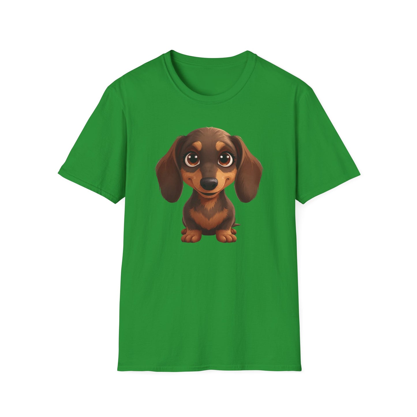 Dachshund Dog Portrait Shirt – Wiener Dog Lover Gift, Cute Dog Mom Tee, Dog Dad Shirt, Pet Breed Apparel