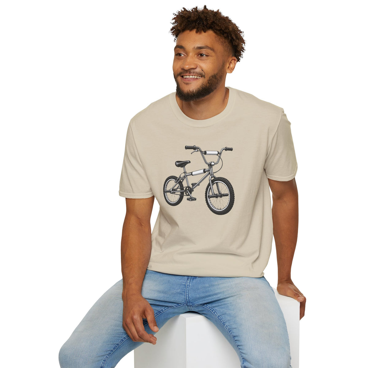 BMX Bike Shirt, Retro Bicycle T-Shirt, Old School Freestyle Bike Tee, Cyclist Gift, Vintage BMX Style